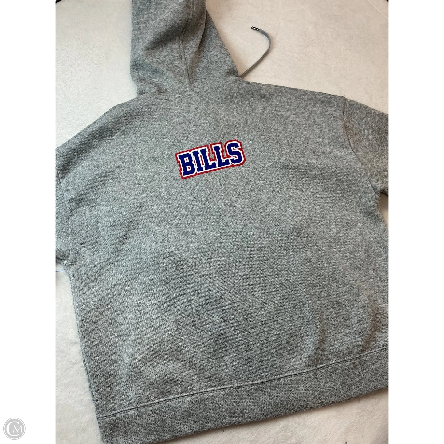 Sweatshirt Hoodie By Clothes Mentor In Grey, Size: Xxl