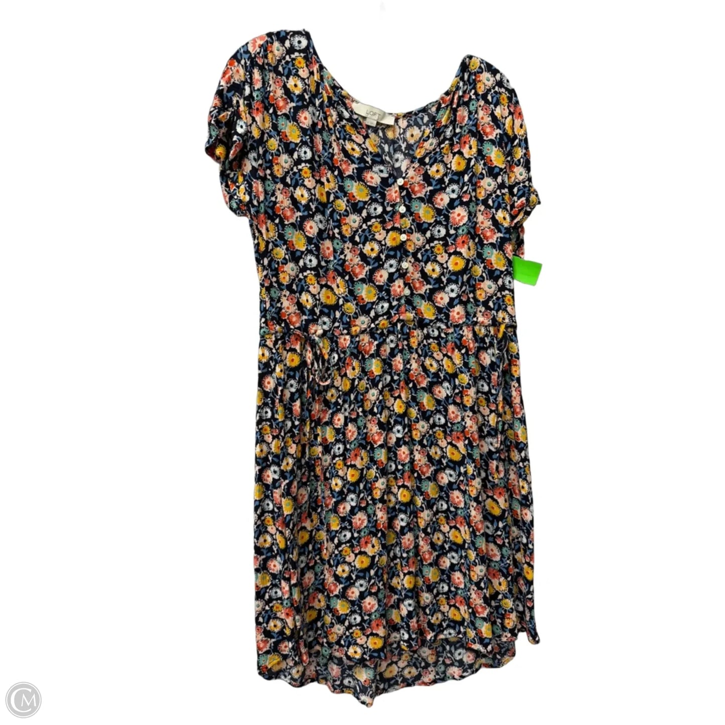 Dress Casual Short By Loft In Blue, Size: S