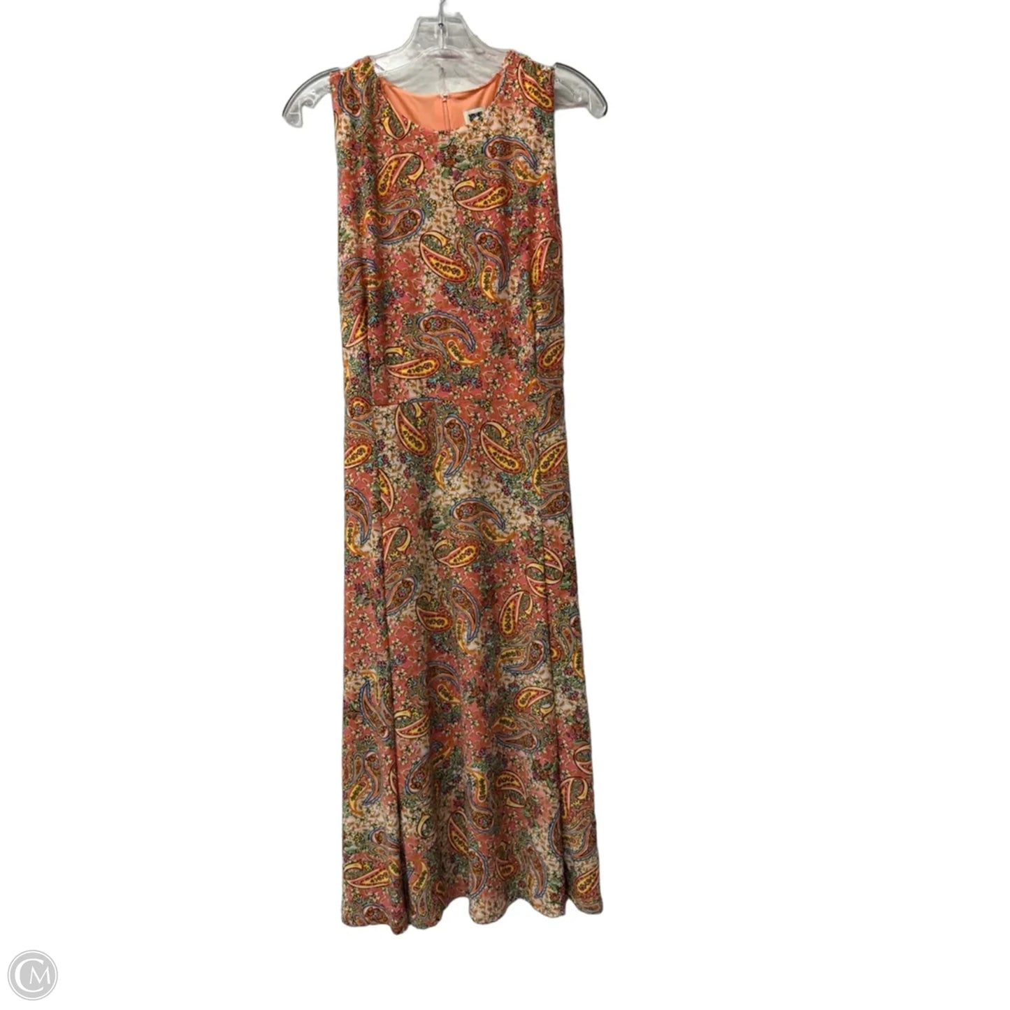 Dress Casual Short By Anne Klein In Orange, Size: L