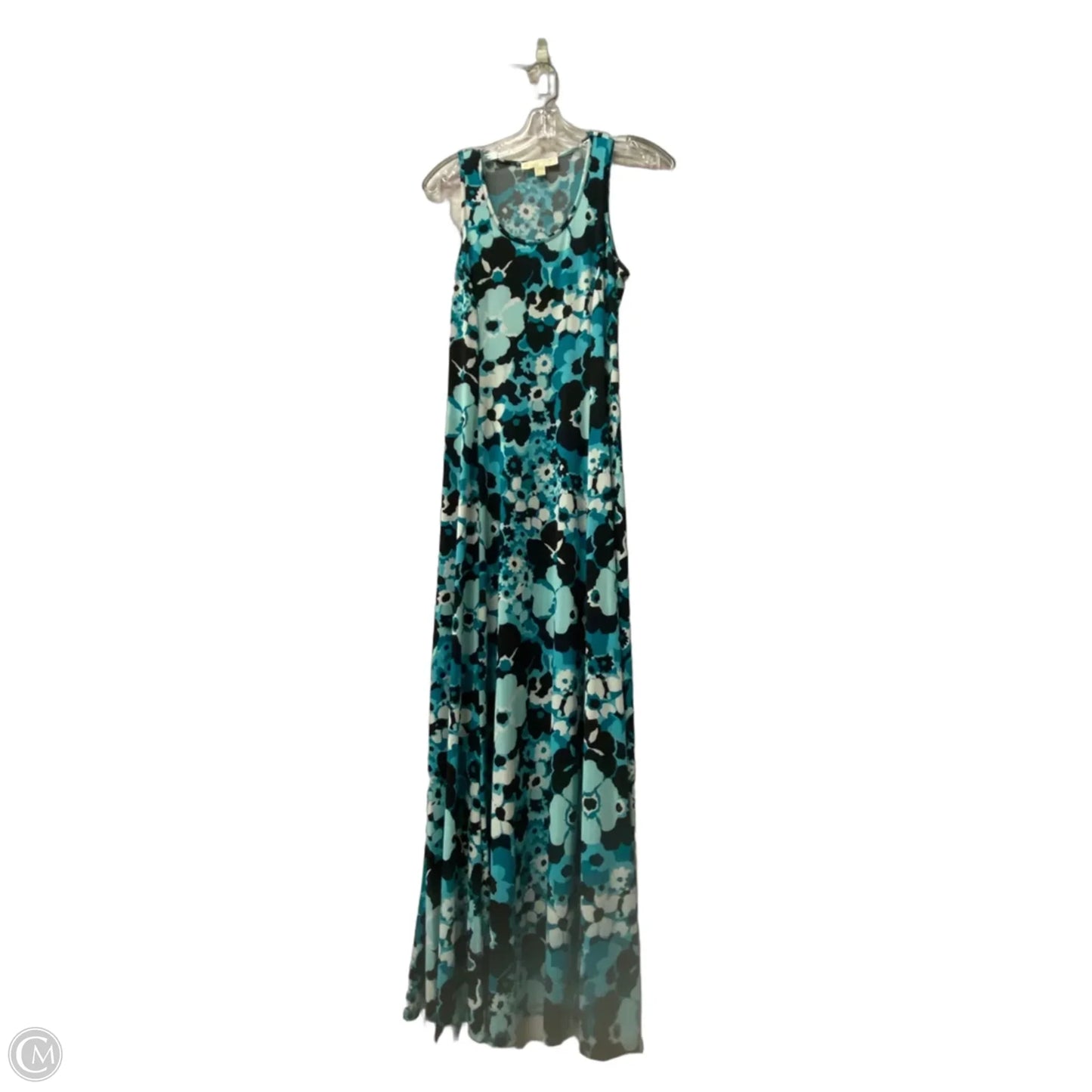 Dress Casual Maxi By Michael By Michael Kors In Blue, Size: M