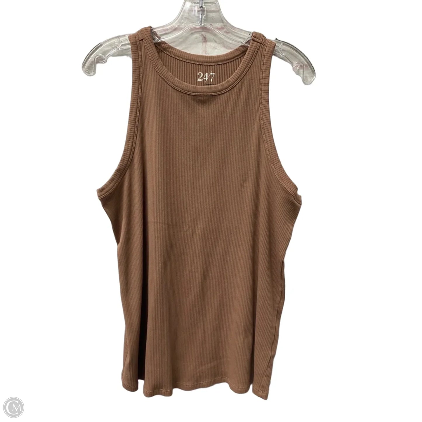 Top Sleeveless By Maurices In Brown, Size: 2x