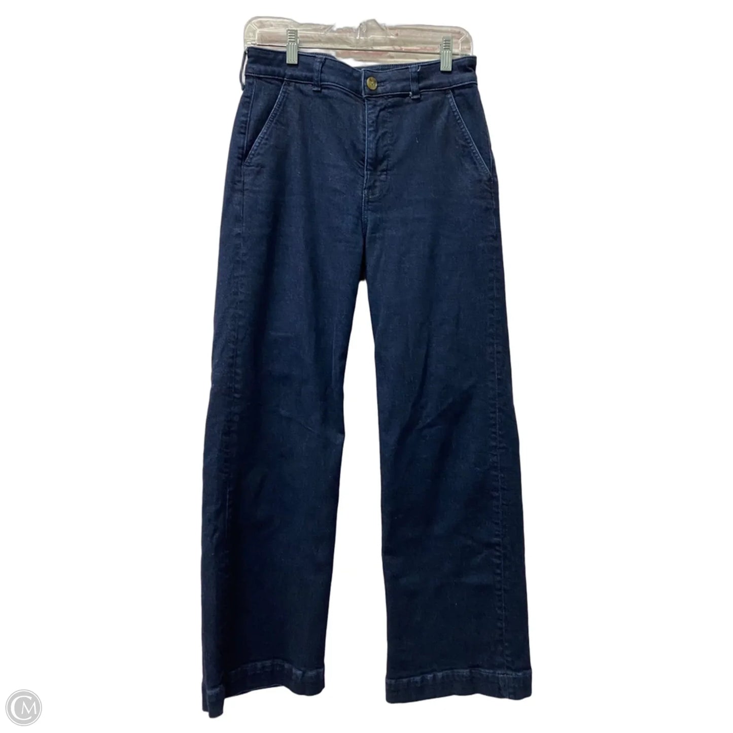 Jeans Wide Leg By J. Crew In Blue, Size: 2