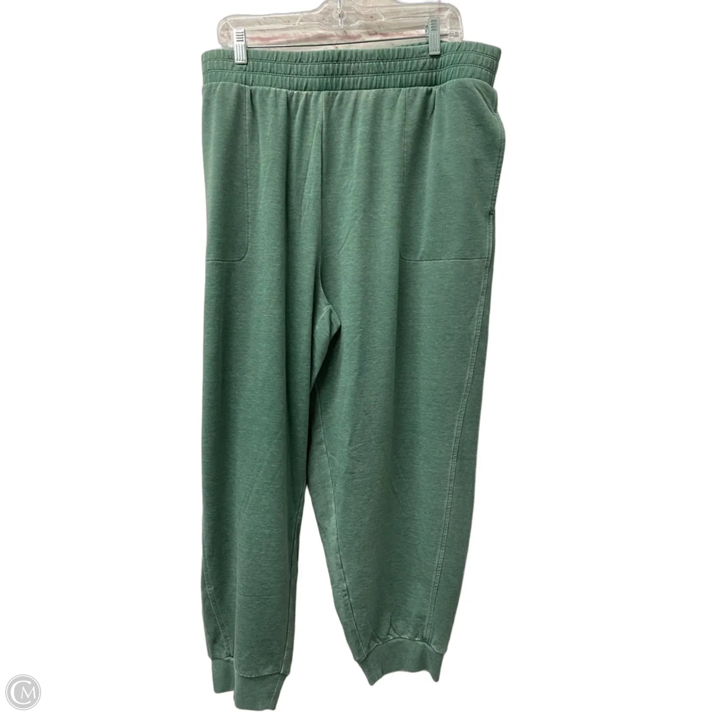 Pants Joggers By Any Body In Green, Size: 22