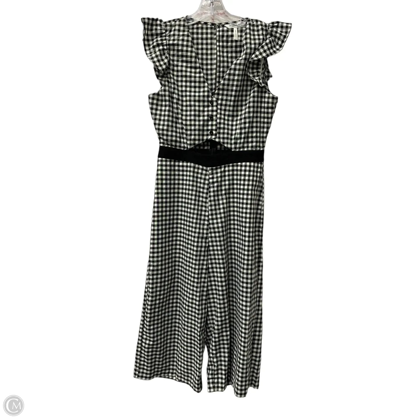 Jumpsuit By Bcbg In Black & White, Size: S