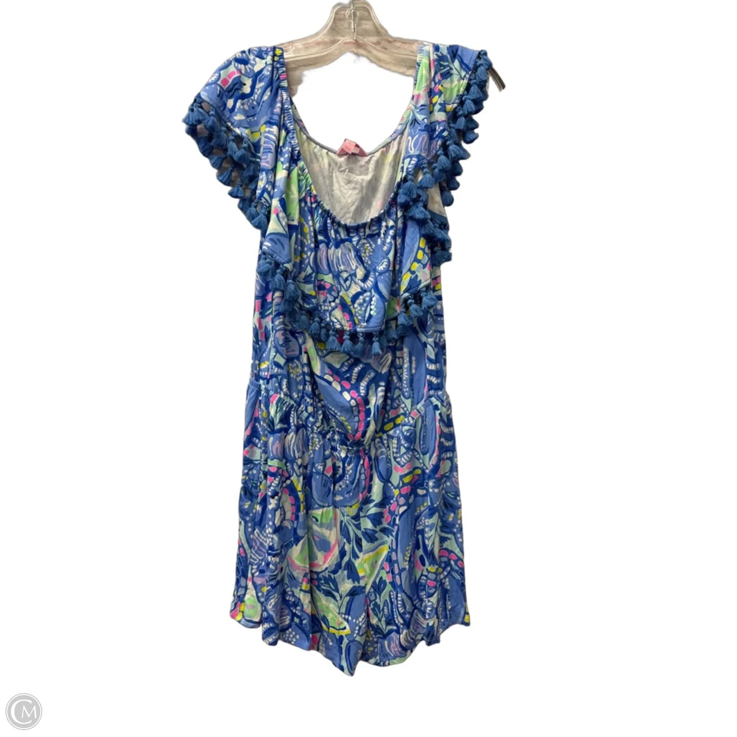 Romper Designer By Lilly Pulitzer In Blue, Size: L