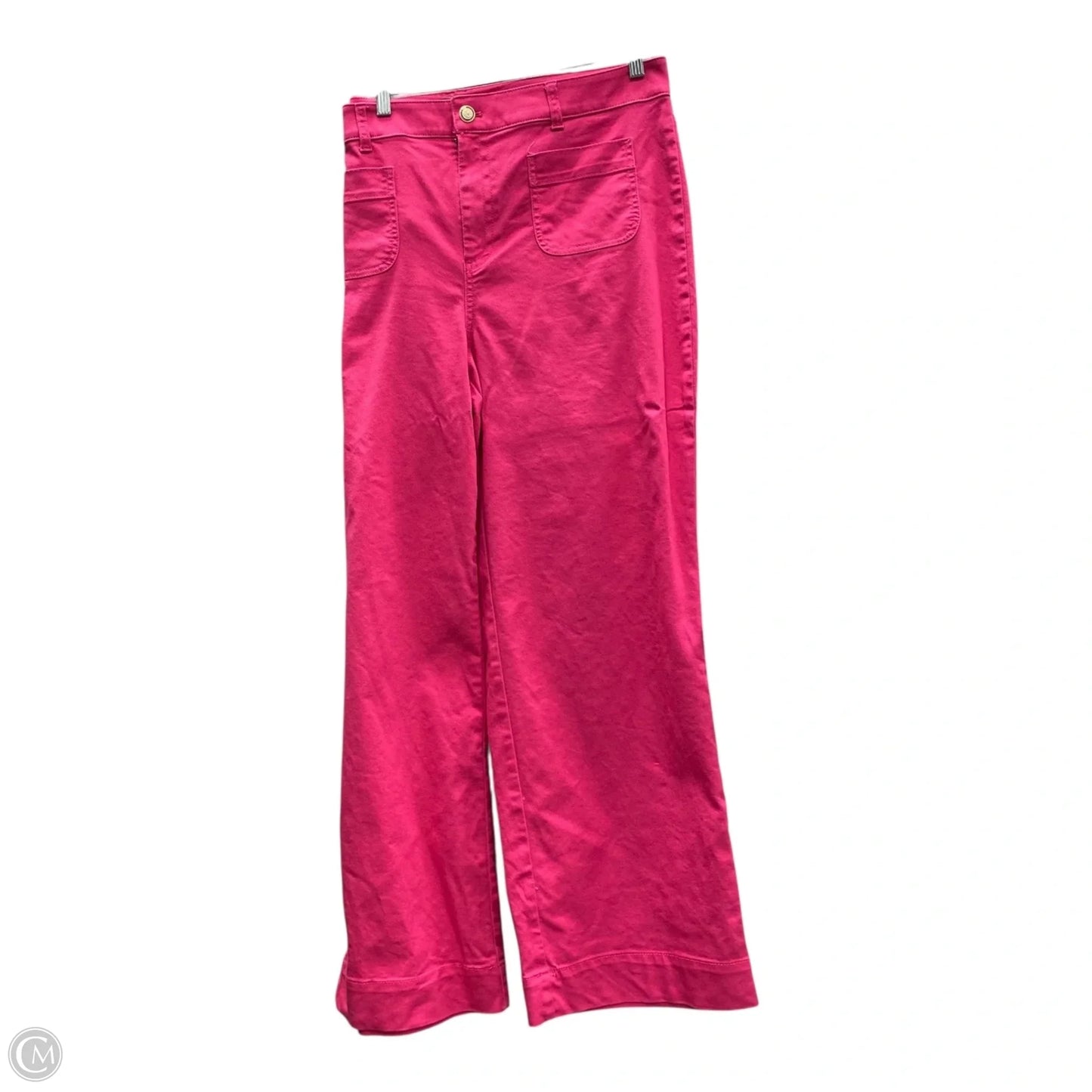 Jeans Wide Leg By Talbots In Pink, Size: 18