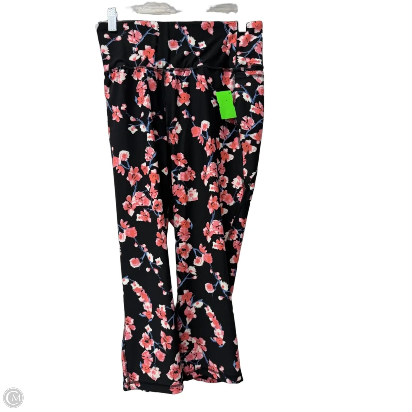Athletic Capris By Livi Active In Black, Size: 1x