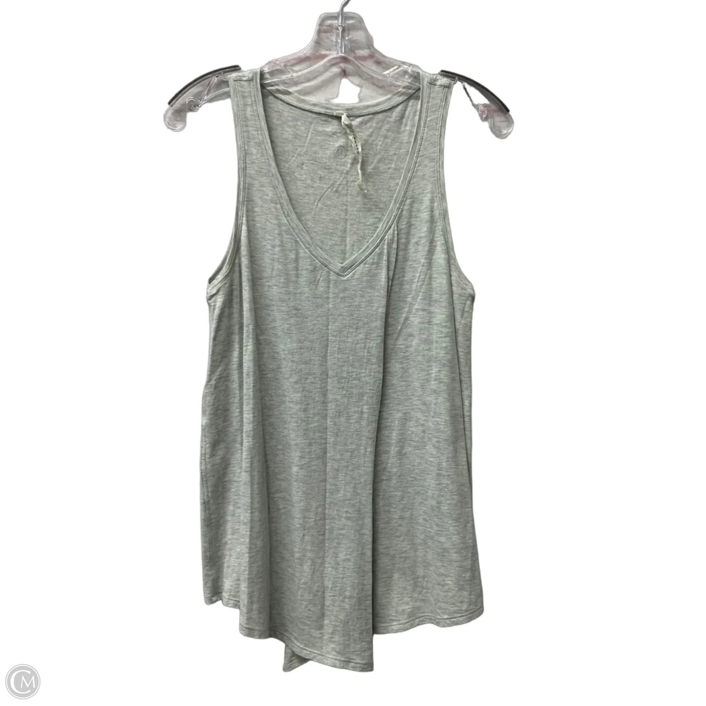 Athletic Tank Top By Lululemon In Grey, Size: 2