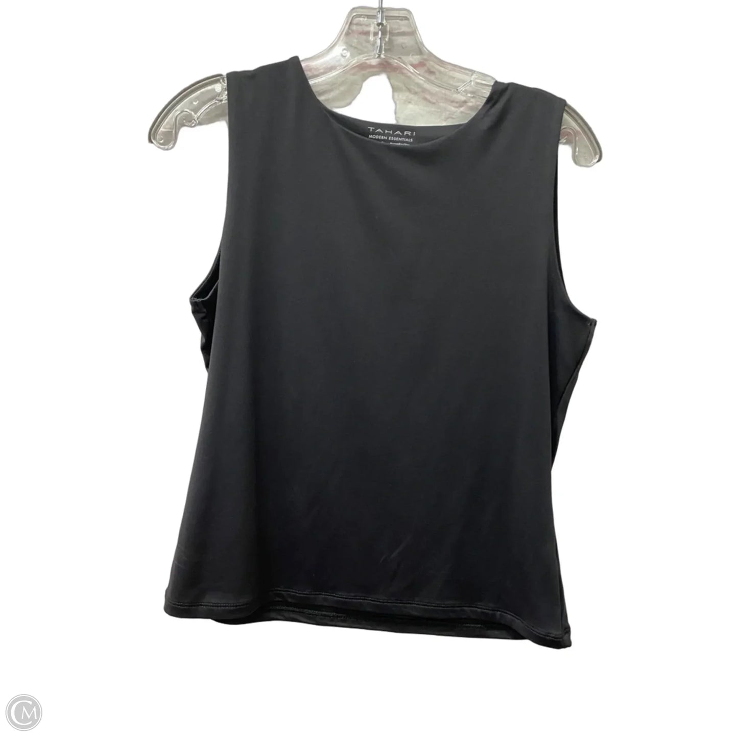 Tank Top By Tahari In Black, Size: M