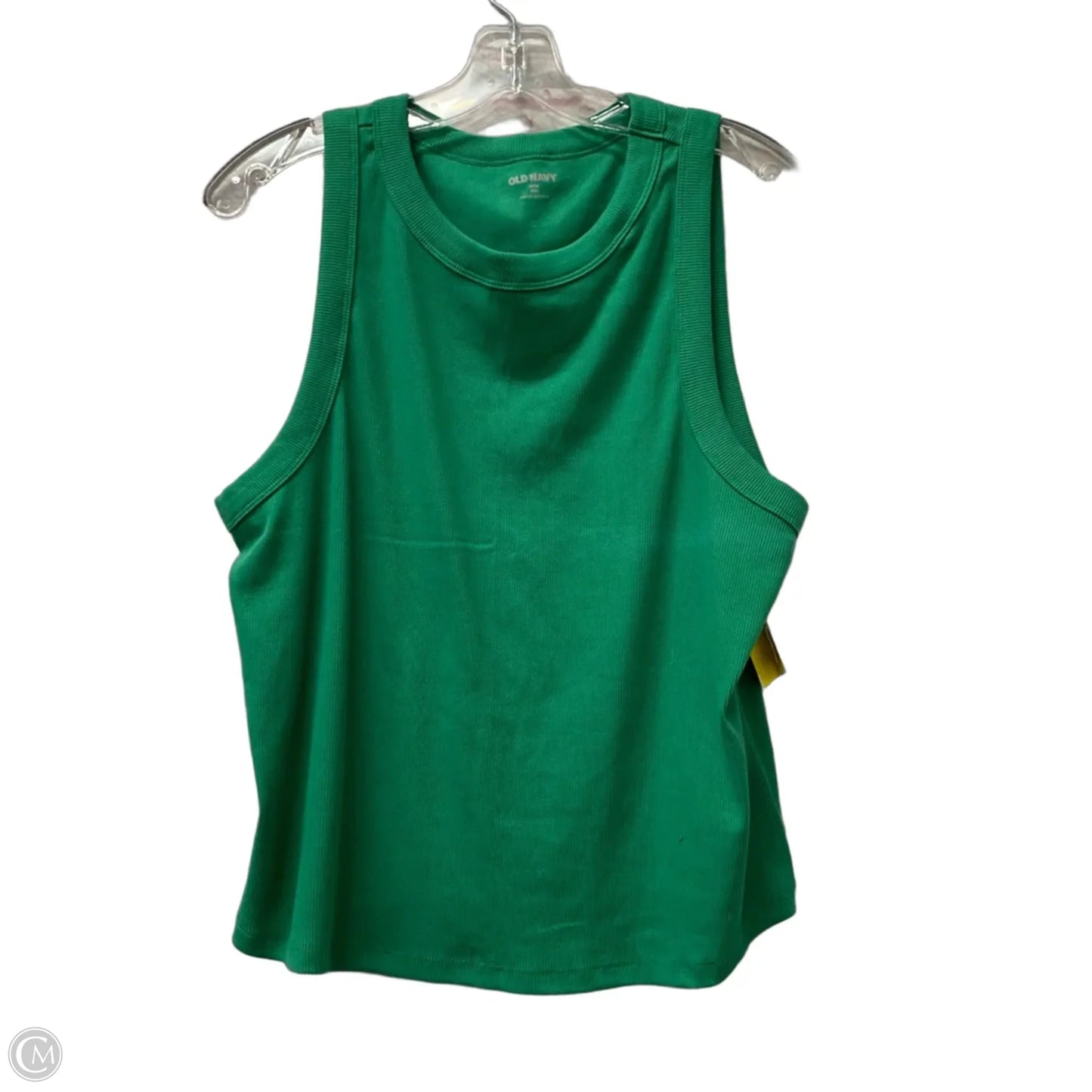 Top Sleeveless By Old Navy In Green, Size: Xxl