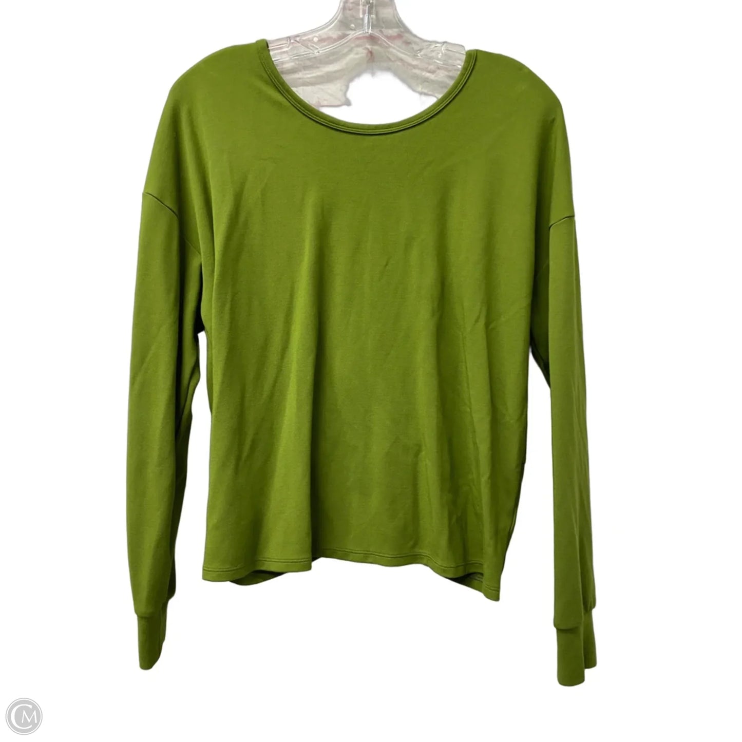 Top Long Sleeve By Cabi In Green, Size: M