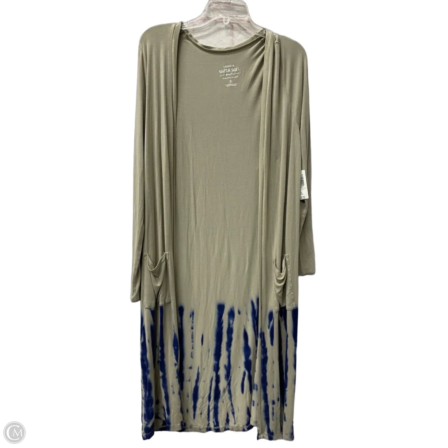 Cardigan By Torrid In Grey, Size: 1x