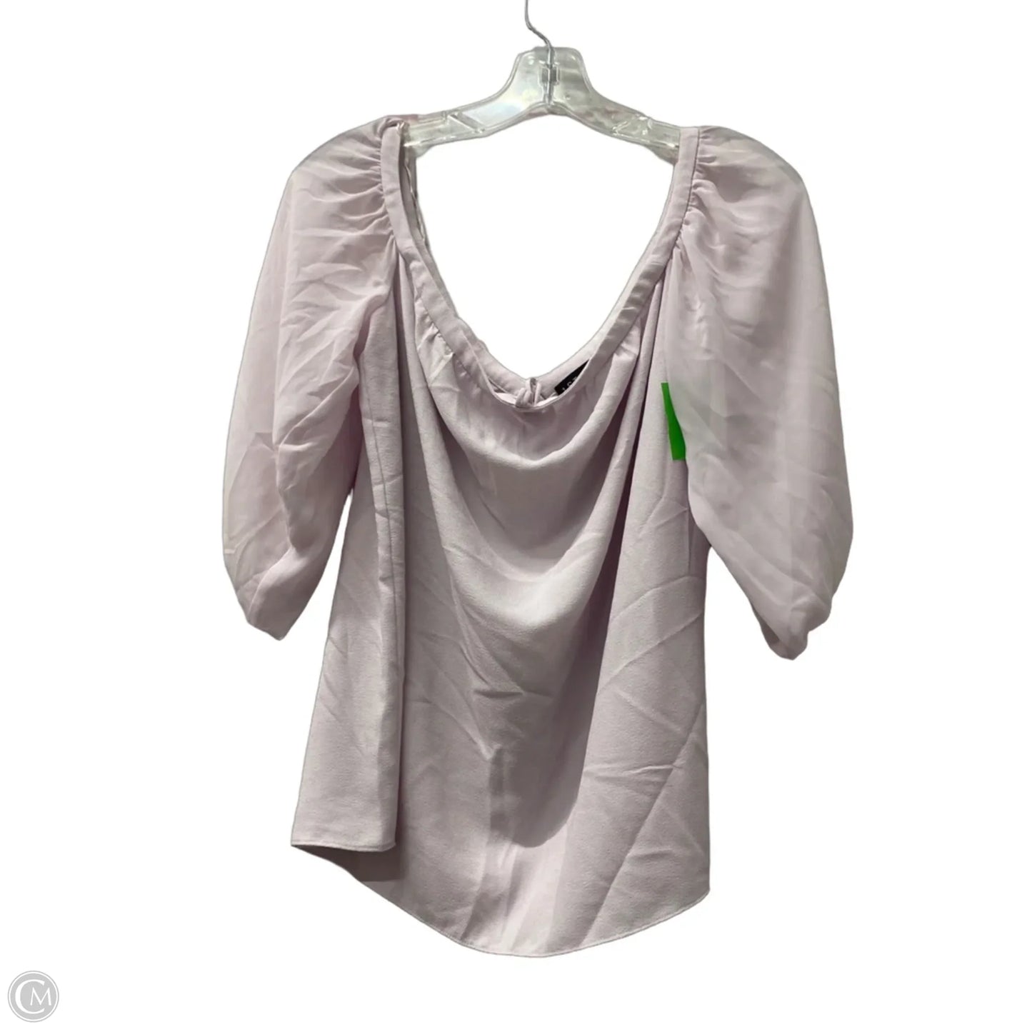 Top Short Sleeve By 1.state In Purple, Size: S