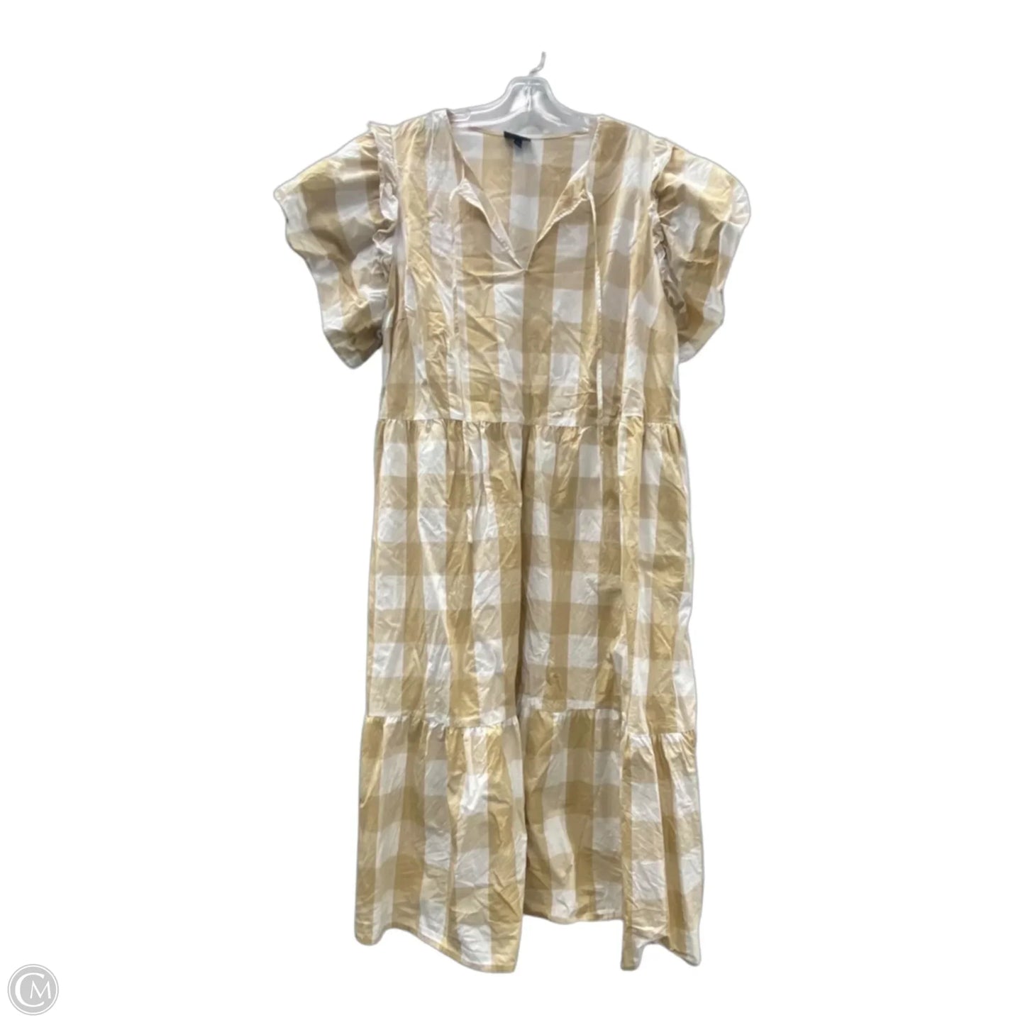 Dress Casual Maxi By Who What Wear In Beige, Size: 2x