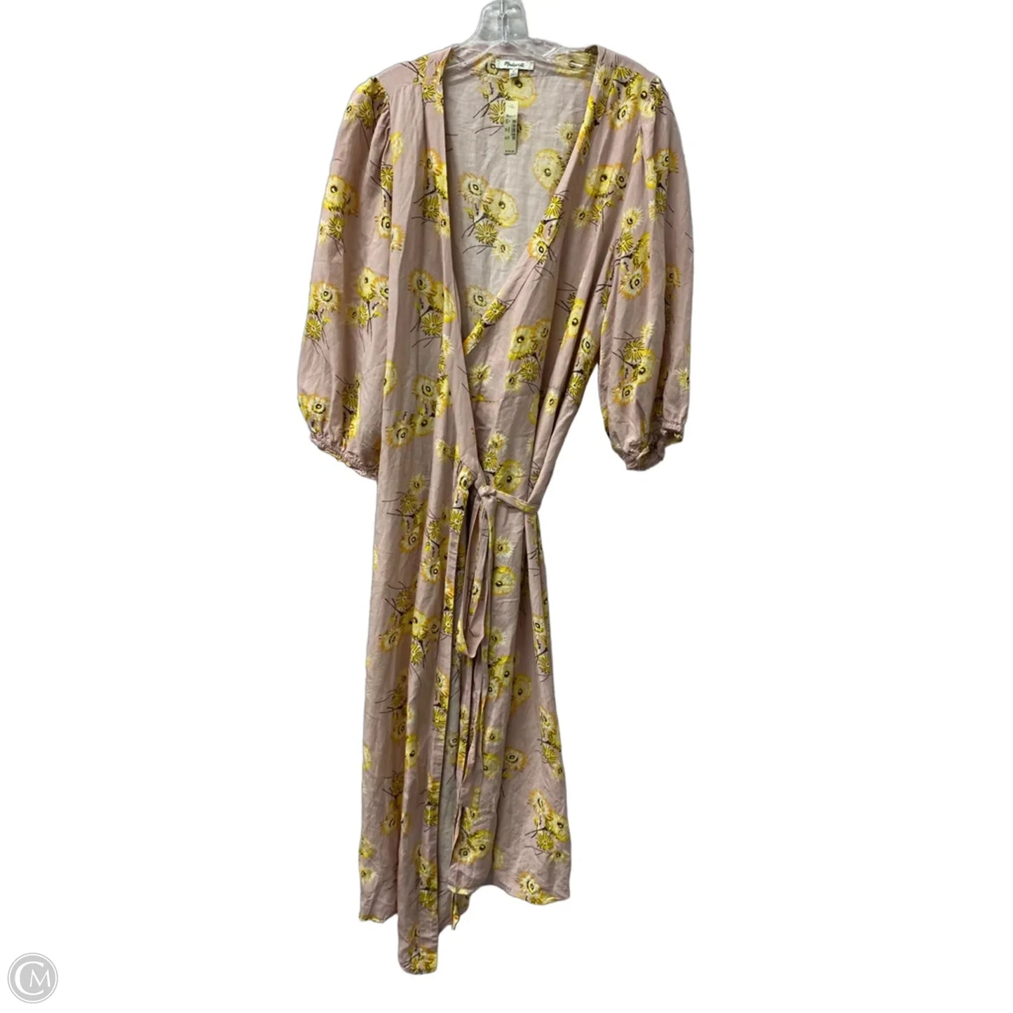 Dress Casual Midi By Madewell In Pink, Size: Xl