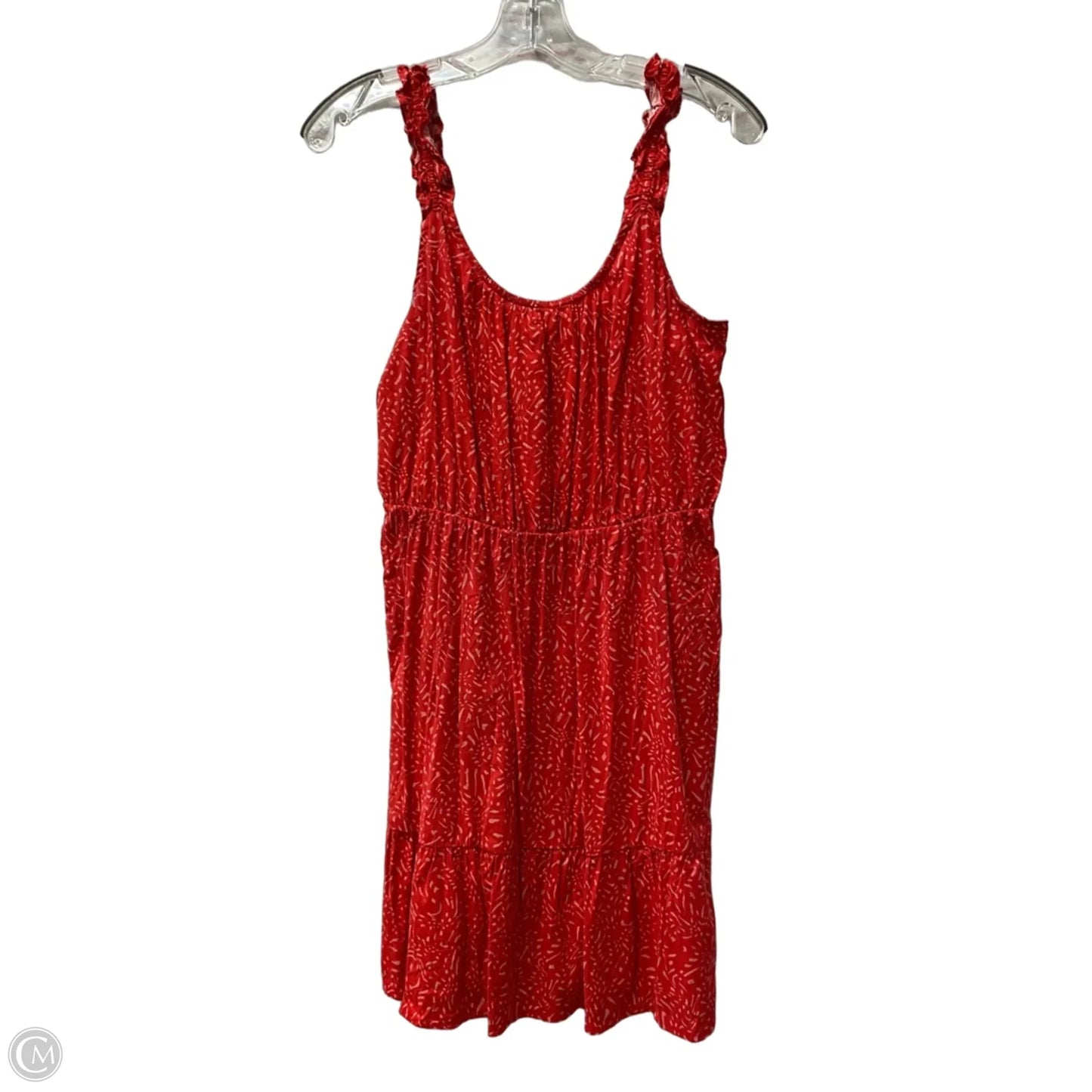 Dress Casual Short By Banana Republic In Red, Size: S