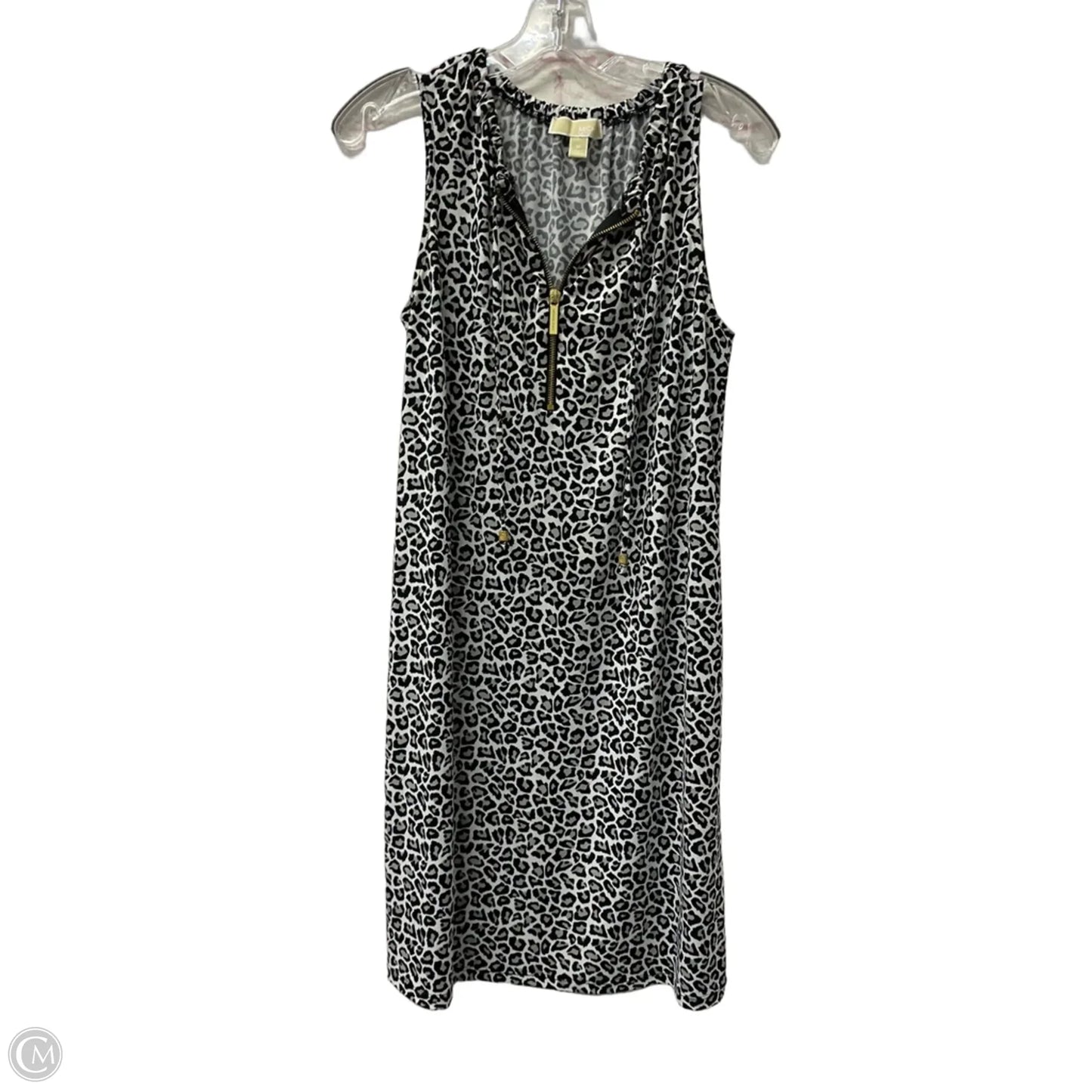 Dress Casual Midi By Michael By Michael Kors In Animal Print, Size: M