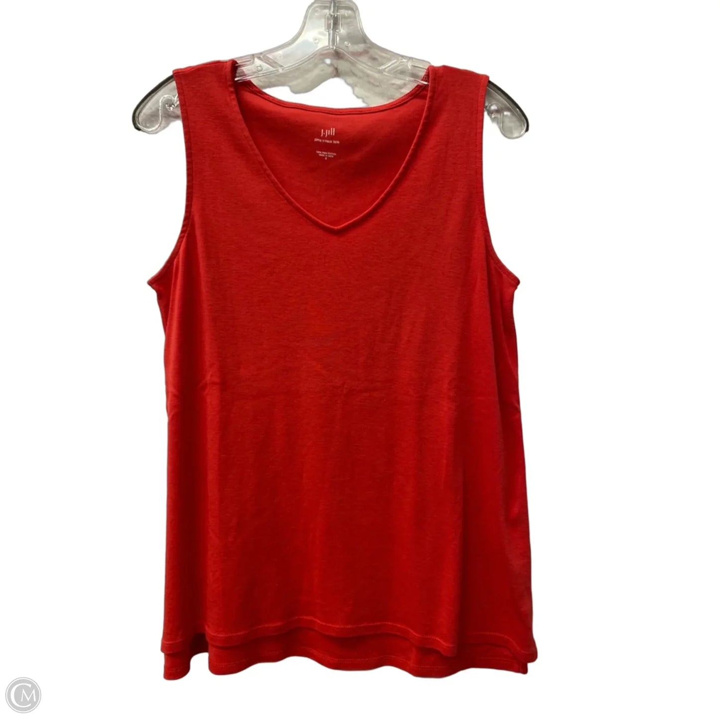 Top Sleeveless Basic By J. Jill In Orange, Size: S