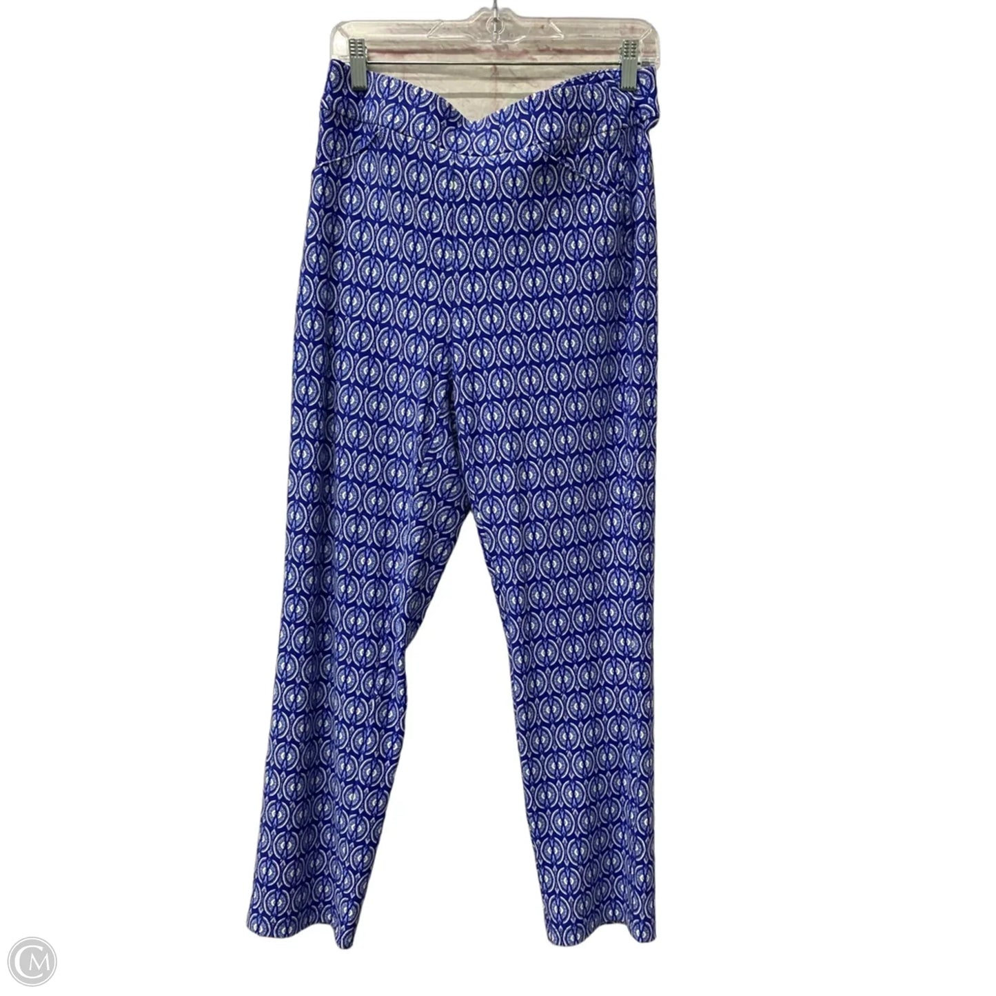 Pants Leggings By Chicos In Blue, Size: 6