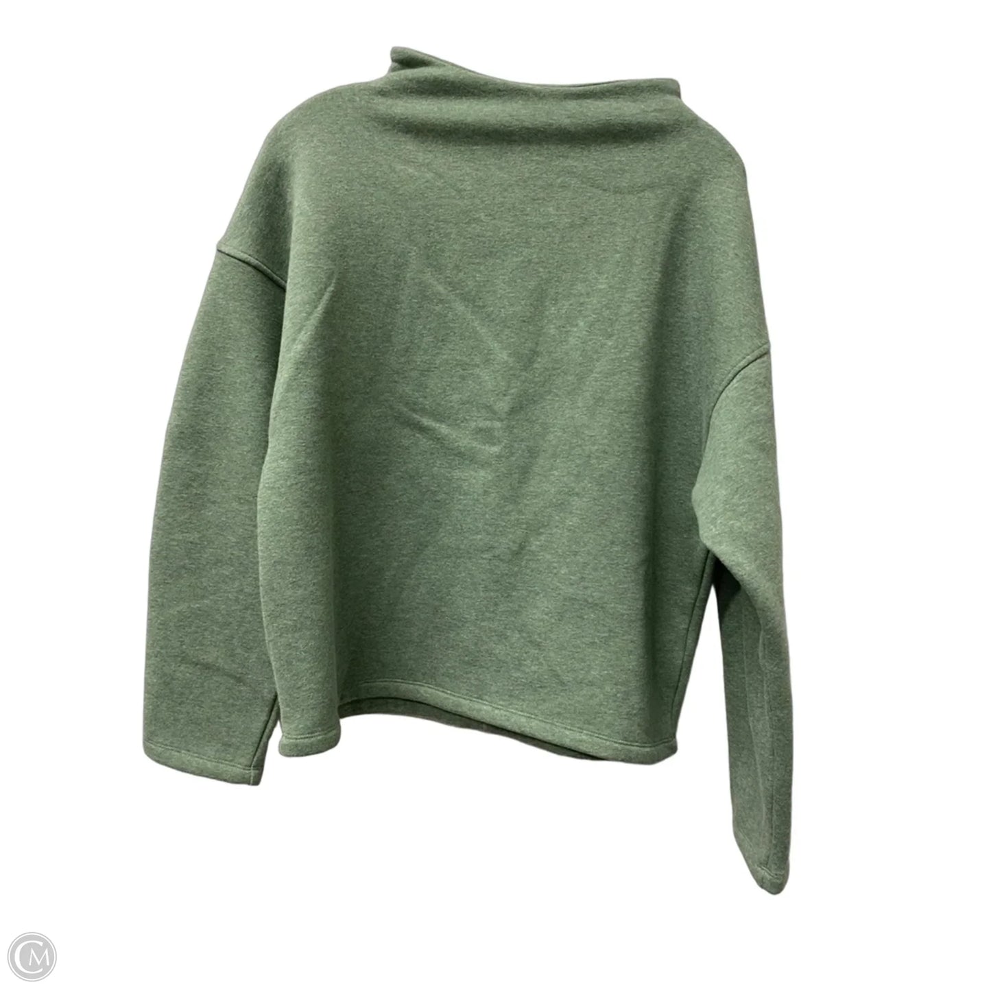 Sweatshirt Crewneck By J. Crew In Green, Size: M