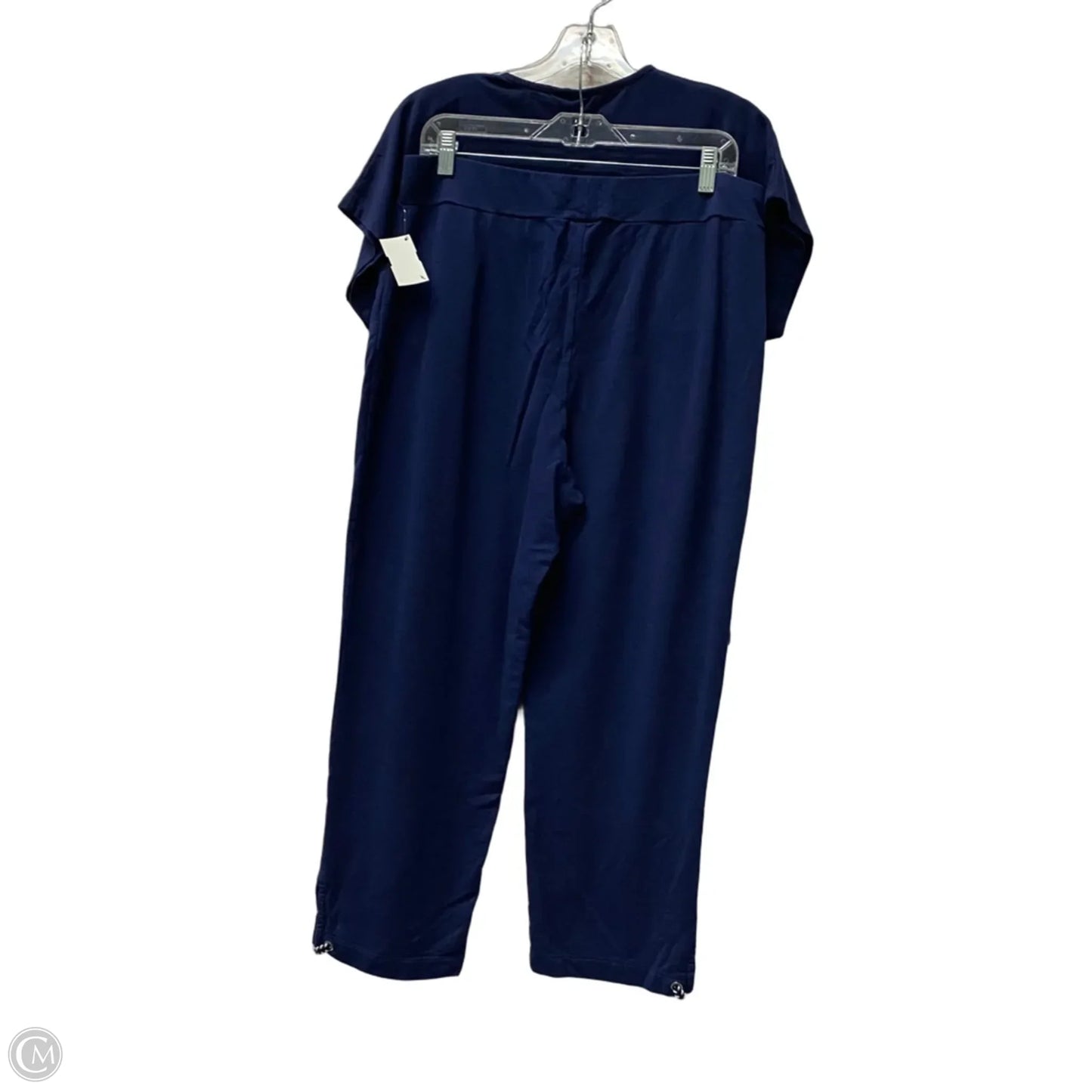 Pants Set 2pc By Chicos In Blue, Size: M