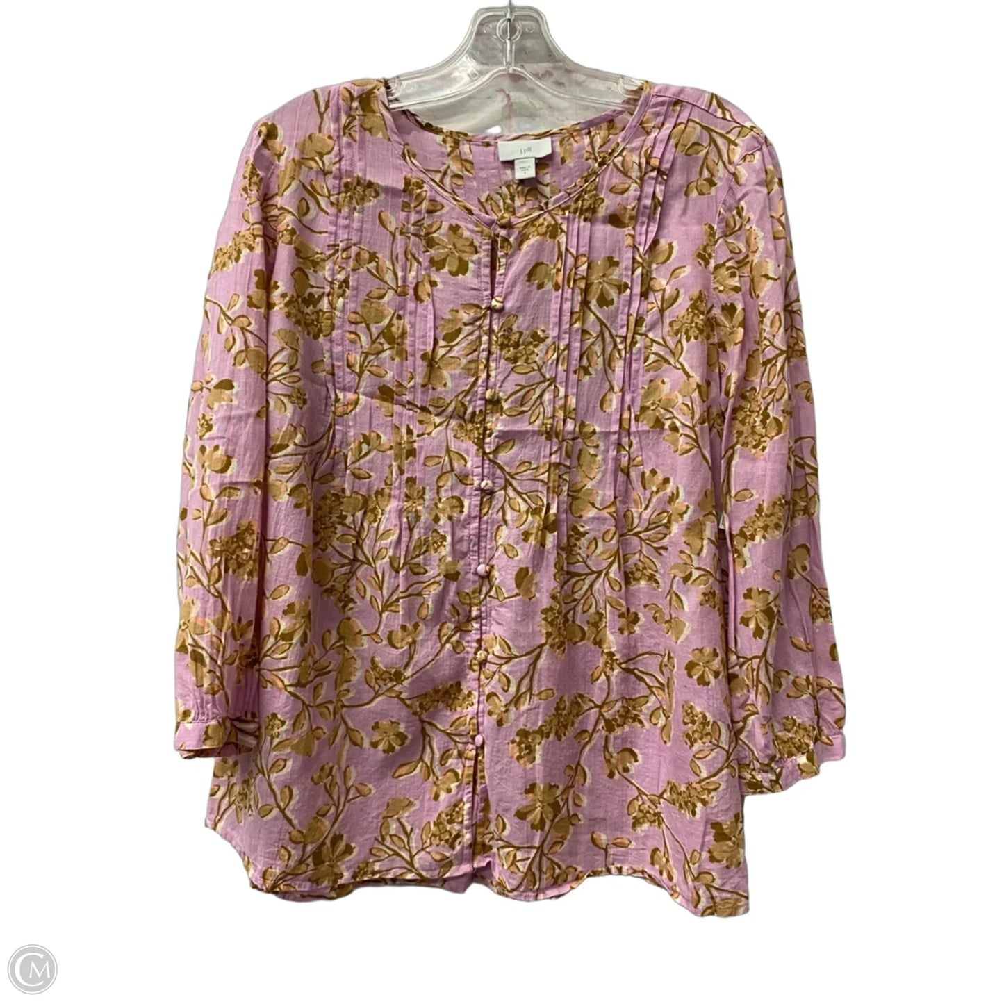 Top Long Sleeve By J. Jill In Purple, Size: S