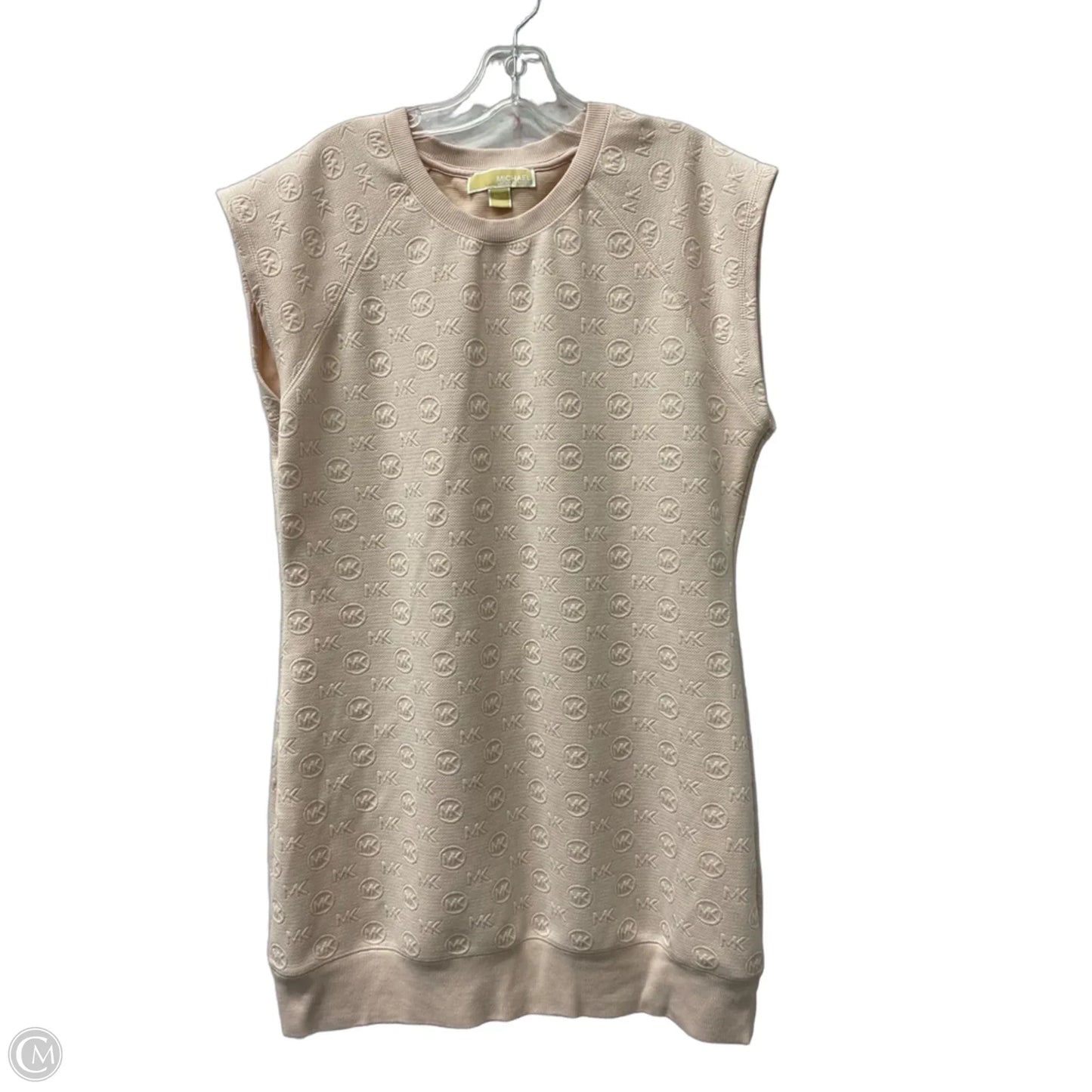 Dress Casual Midi By Michael By Michael Kors In Pink, Size: Xl