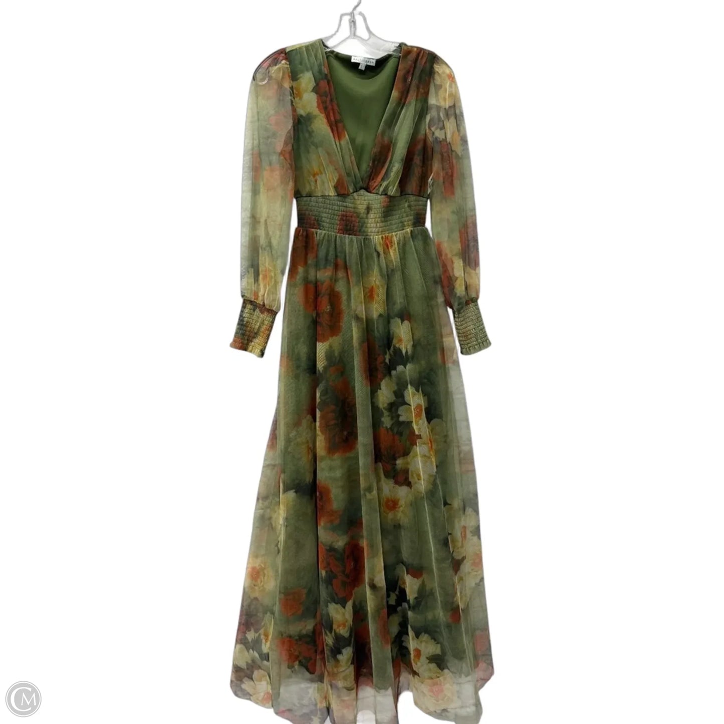 Dress Casual Maxi By Baltic Born In Green, Size: S