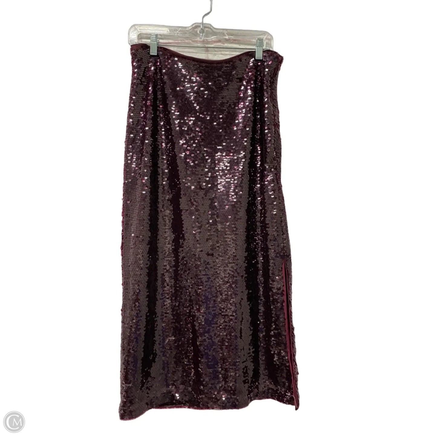 Skirt Maxi By Loft In Purple, Size: 10
