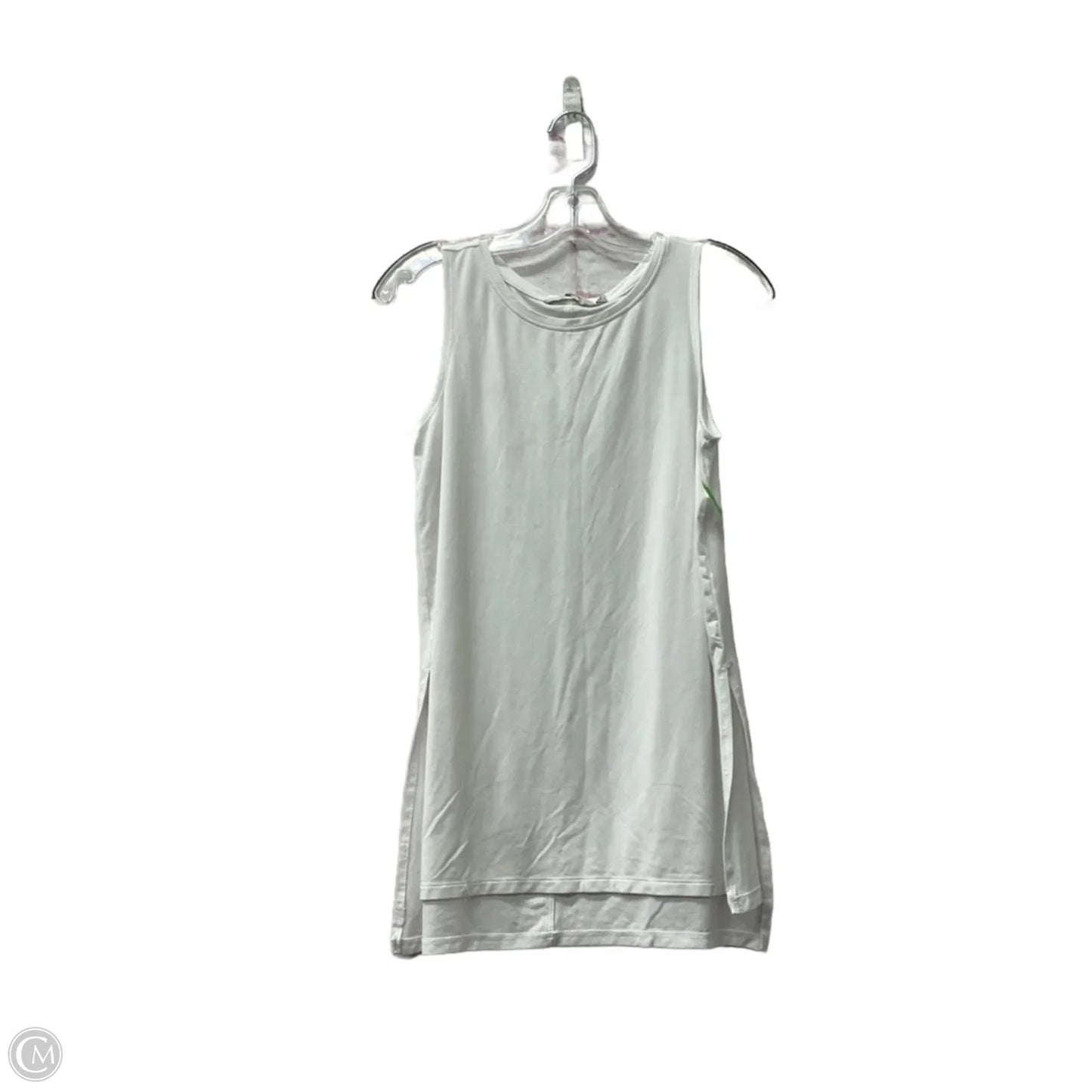 Top Long Sleeve By Athleta In White, Size: S