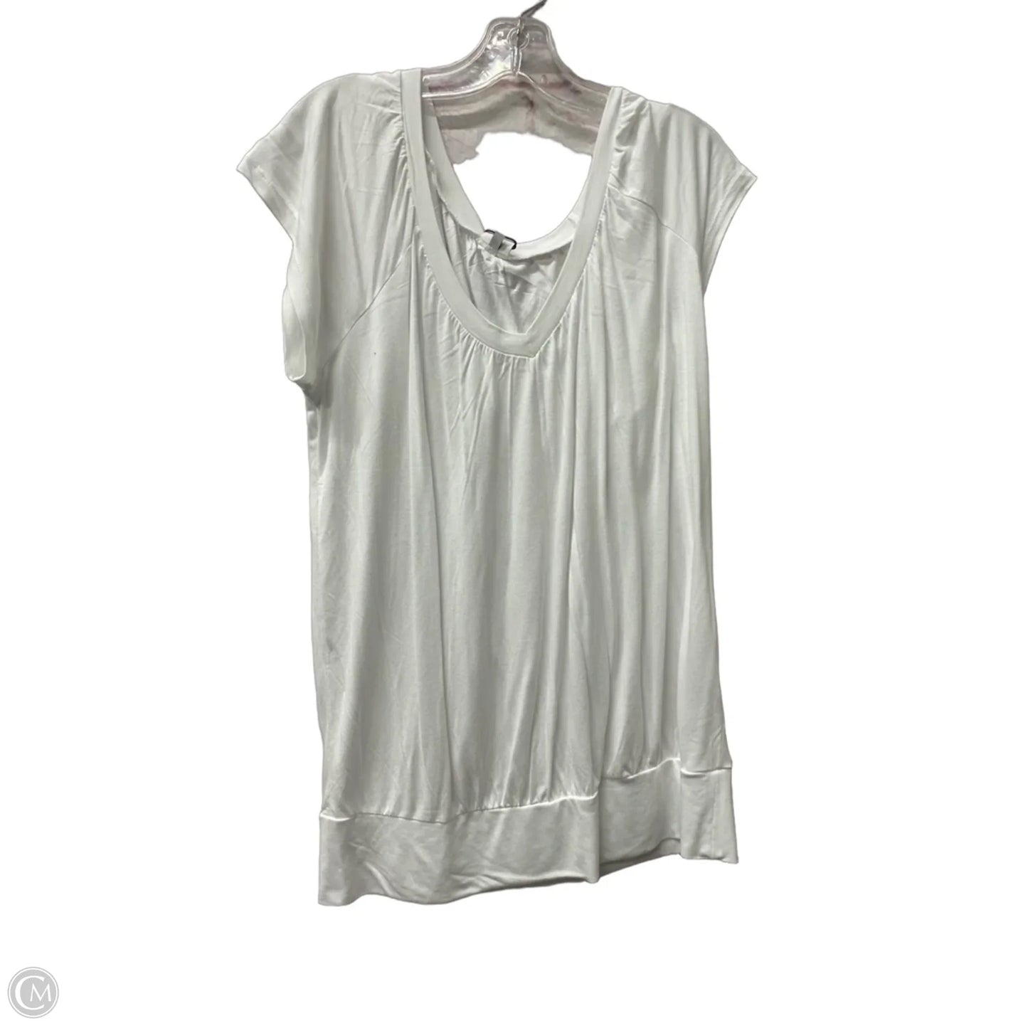 Top Short Sleeve By Lascana In White, Size: L
