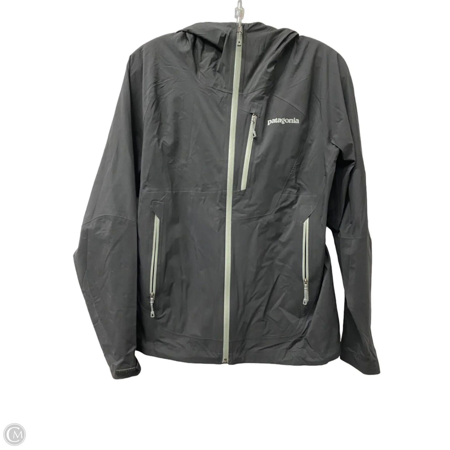 Jacket Windbreaker By Patagonia In Black, Size: S