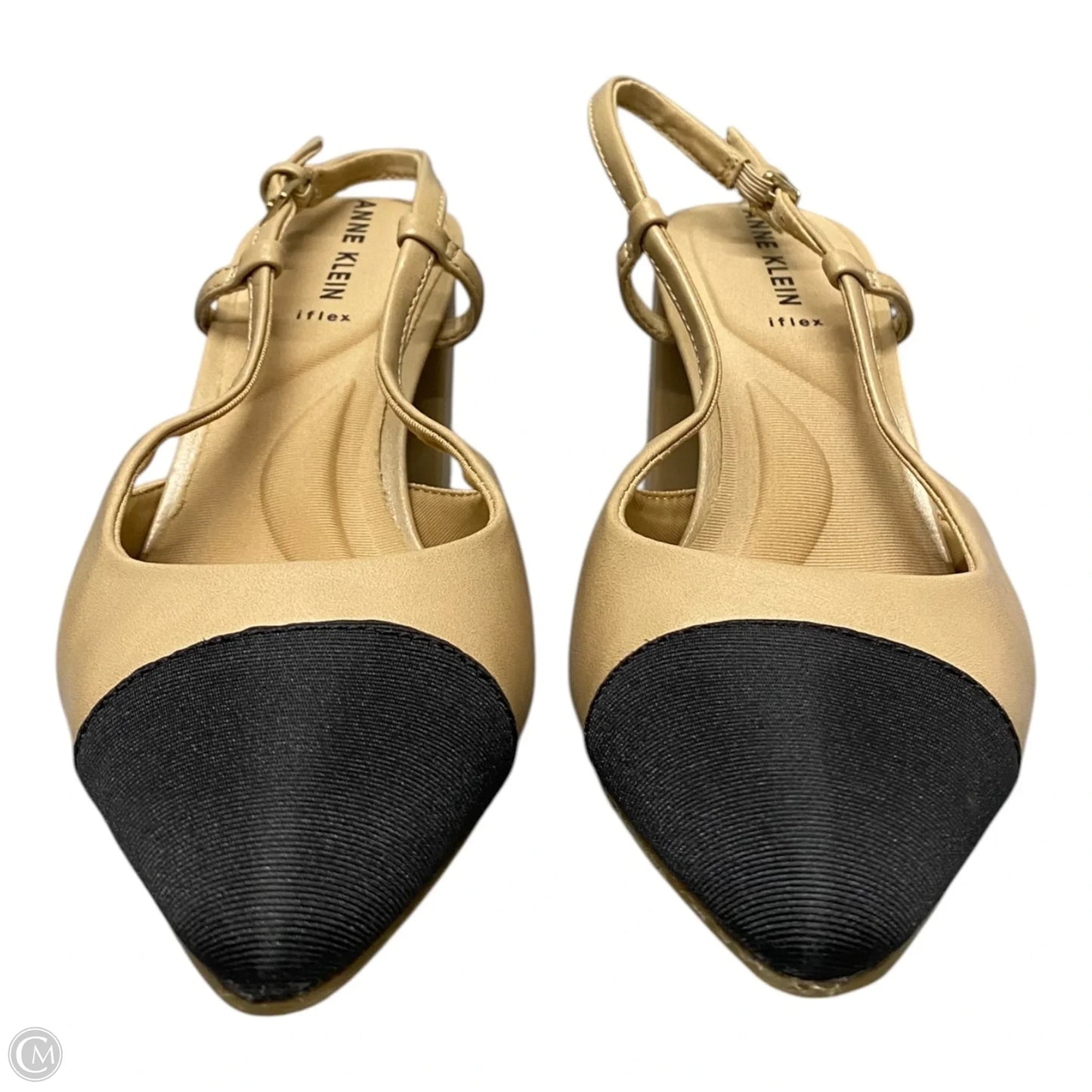 Shoes Heels Block By Anne Klein In Beige, Size: 7