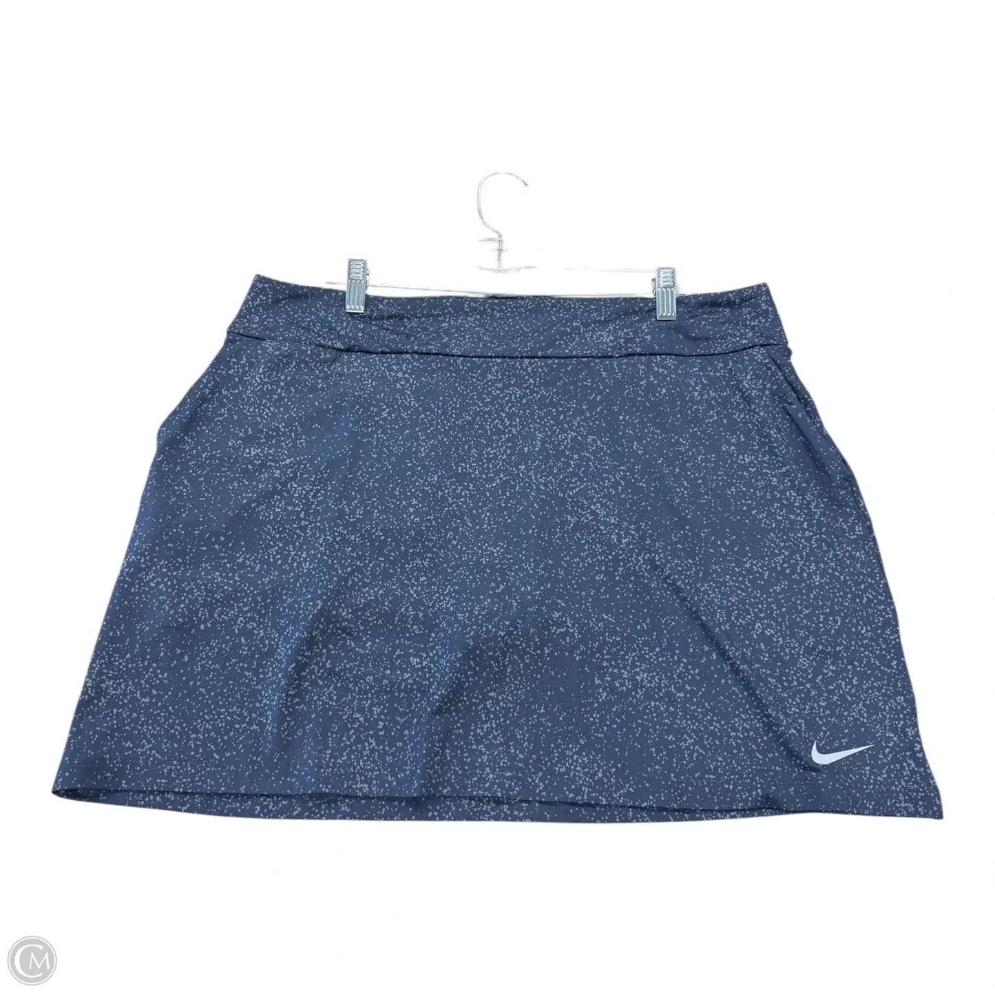 Athletic Skort By Nike In Grey, Size: Xl