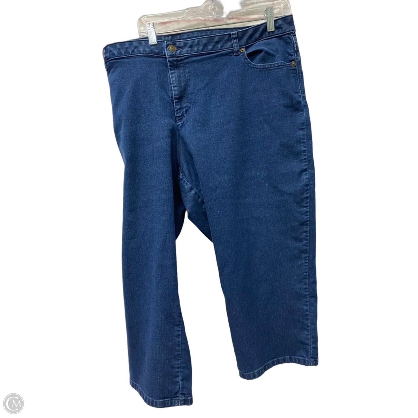 Jeans Cropped By Michael By Michael Kors In Blue, Size: 24