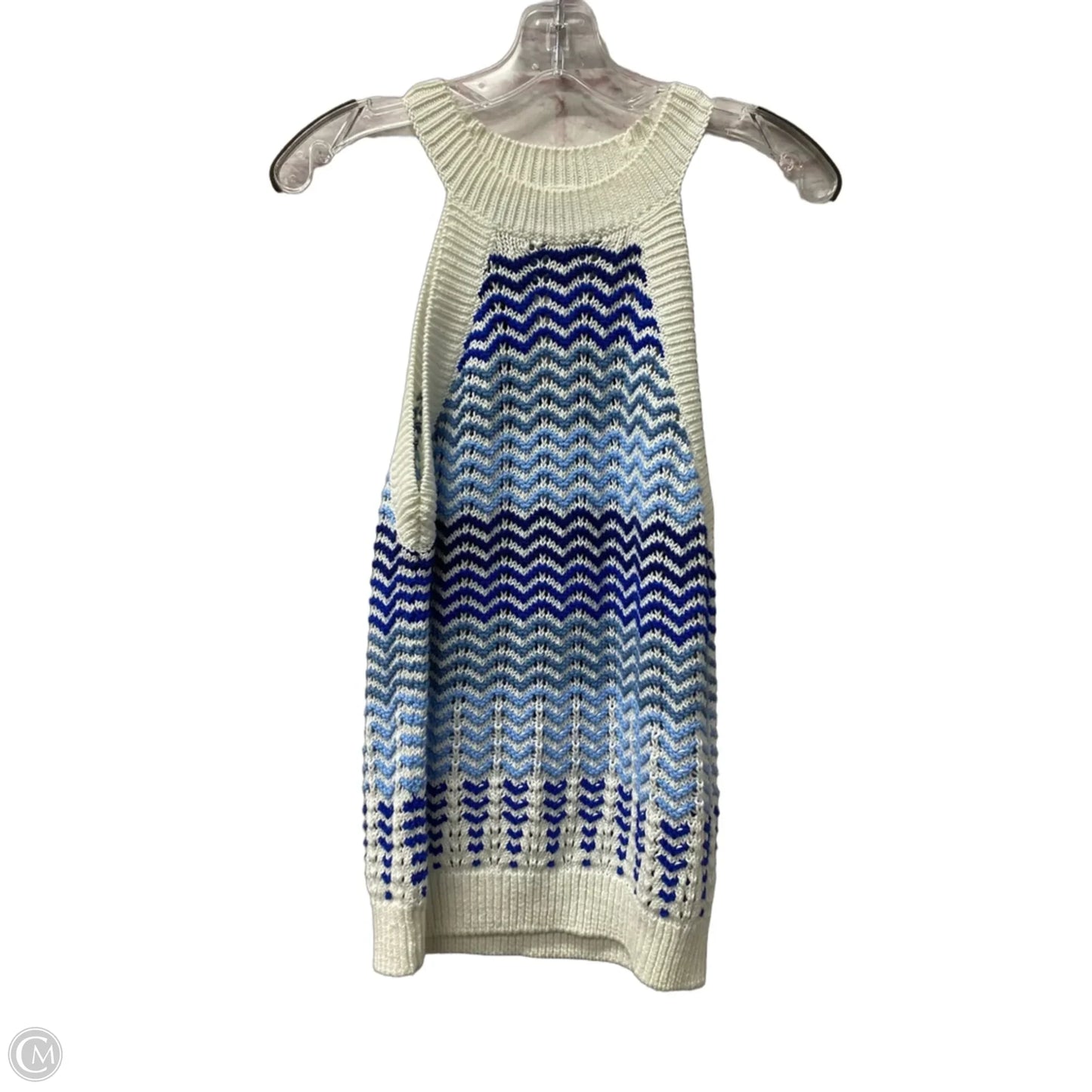 Top Sleeveless By Loft In White, Size: M