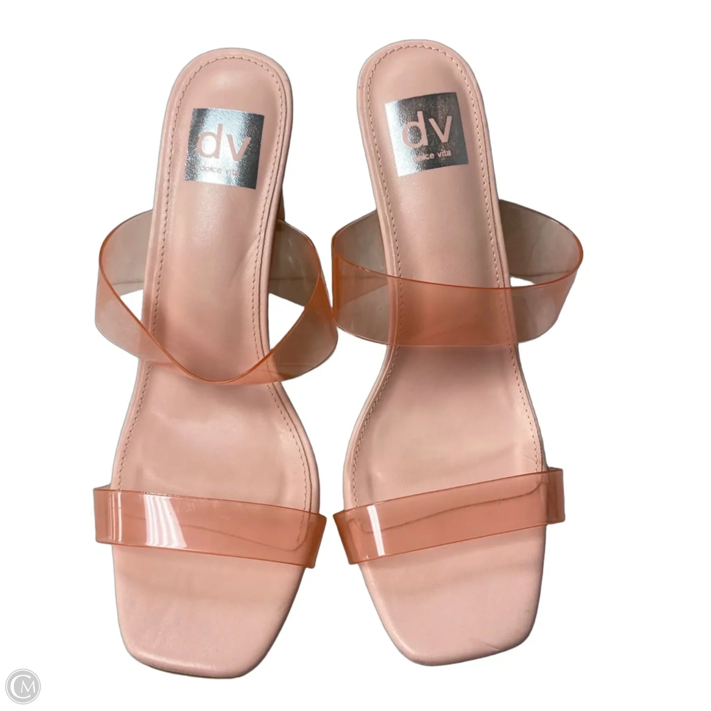 Sandals Heels Block By Dolce Vita In Pink, Size: 9