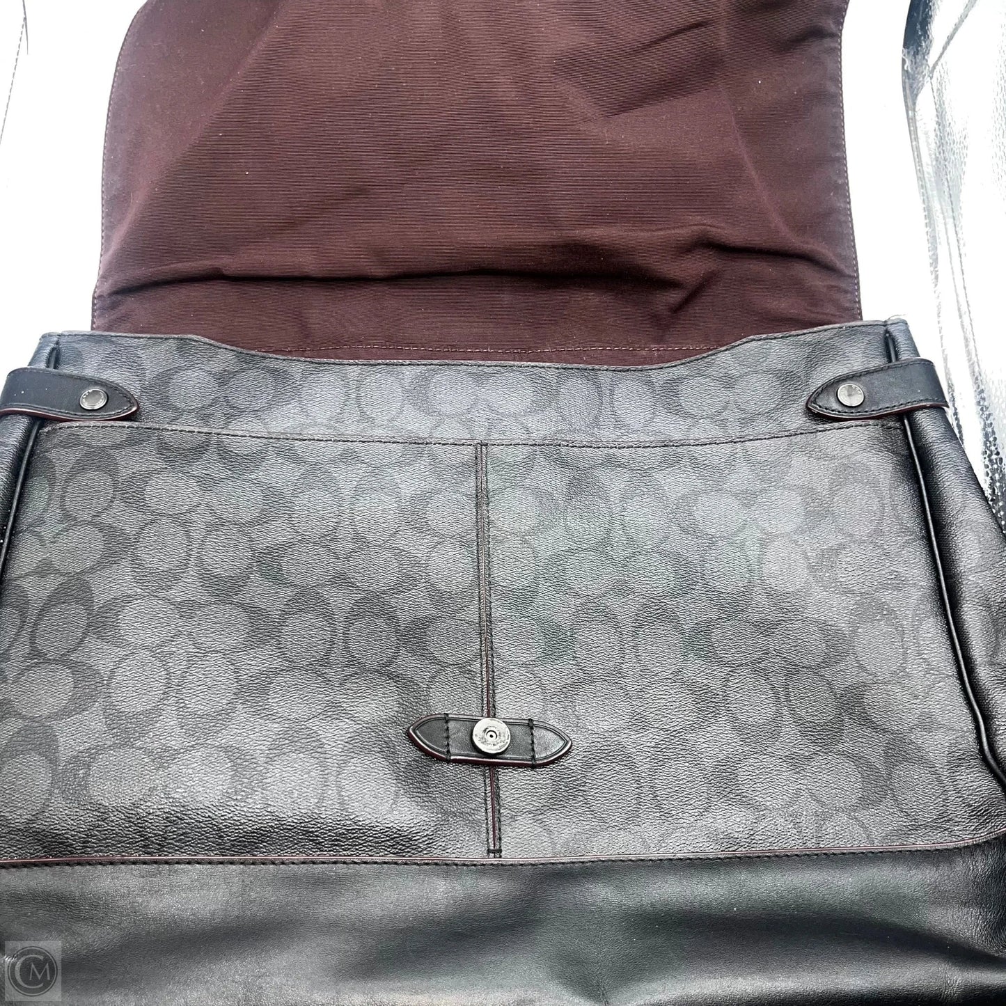 Tote Designer By Coach, Size: Large