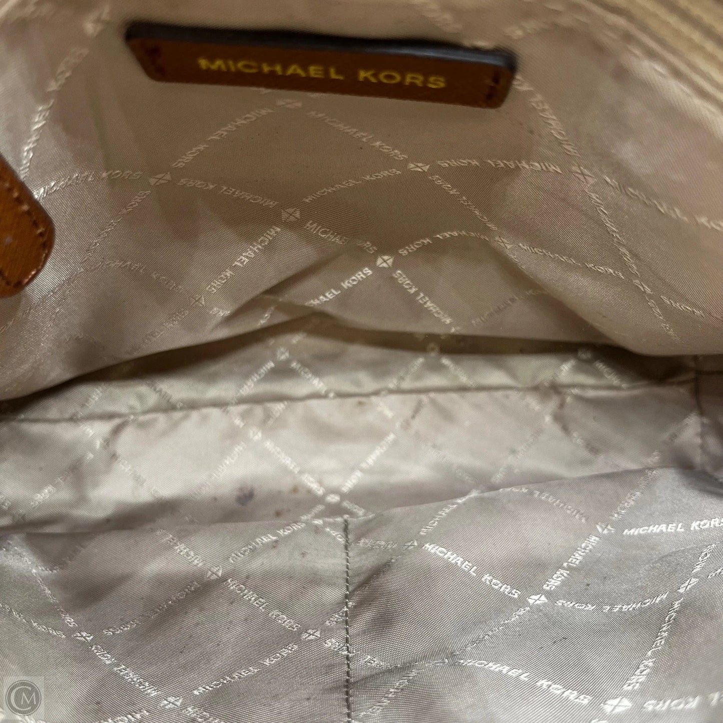 Crossbody Designer By Michael Kors, Size: Medium