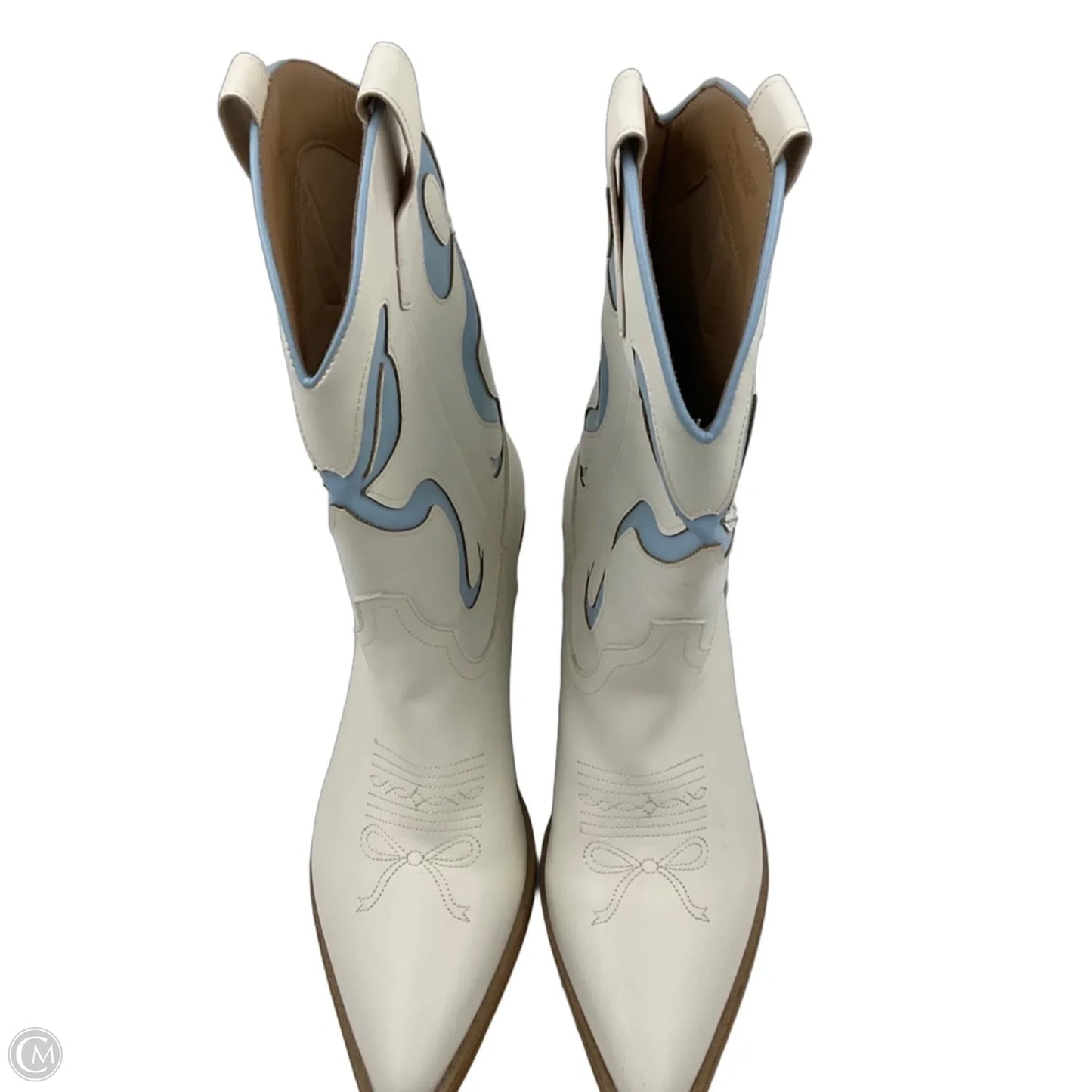 Boots Western By Clothes Mentor In White, Size: 9