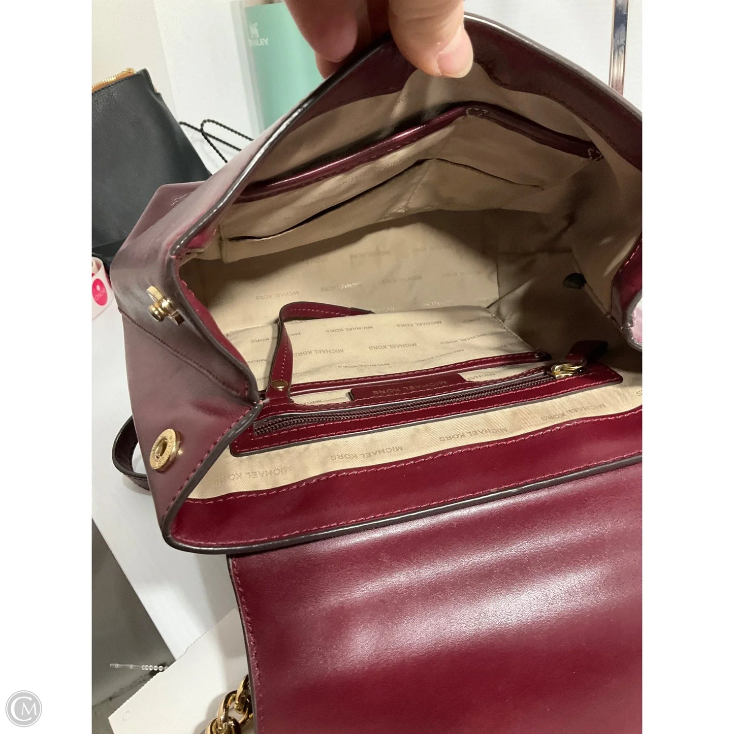 Backpack Designer By Michael Kors, Size: Small