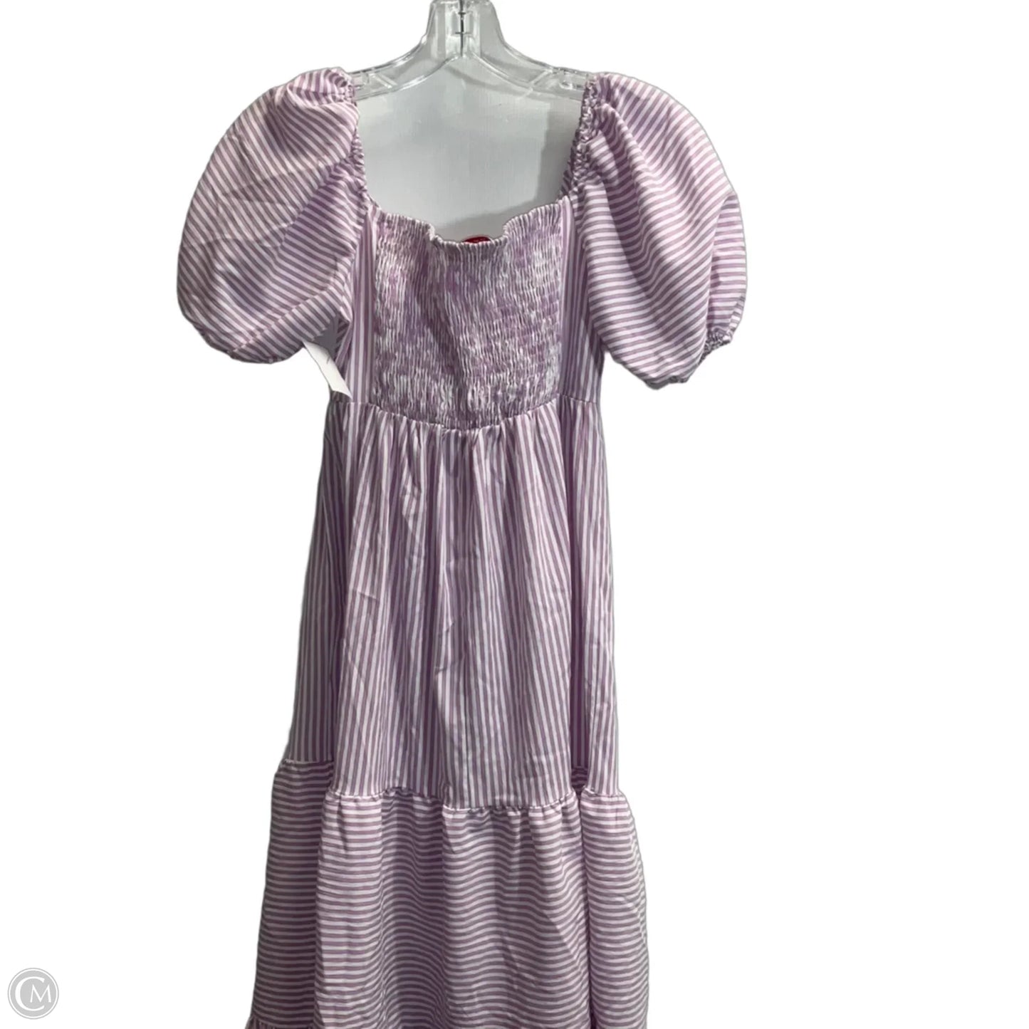 Dress Casual Midi By Clothes Mentor In Striped Pattern, Size: 6
