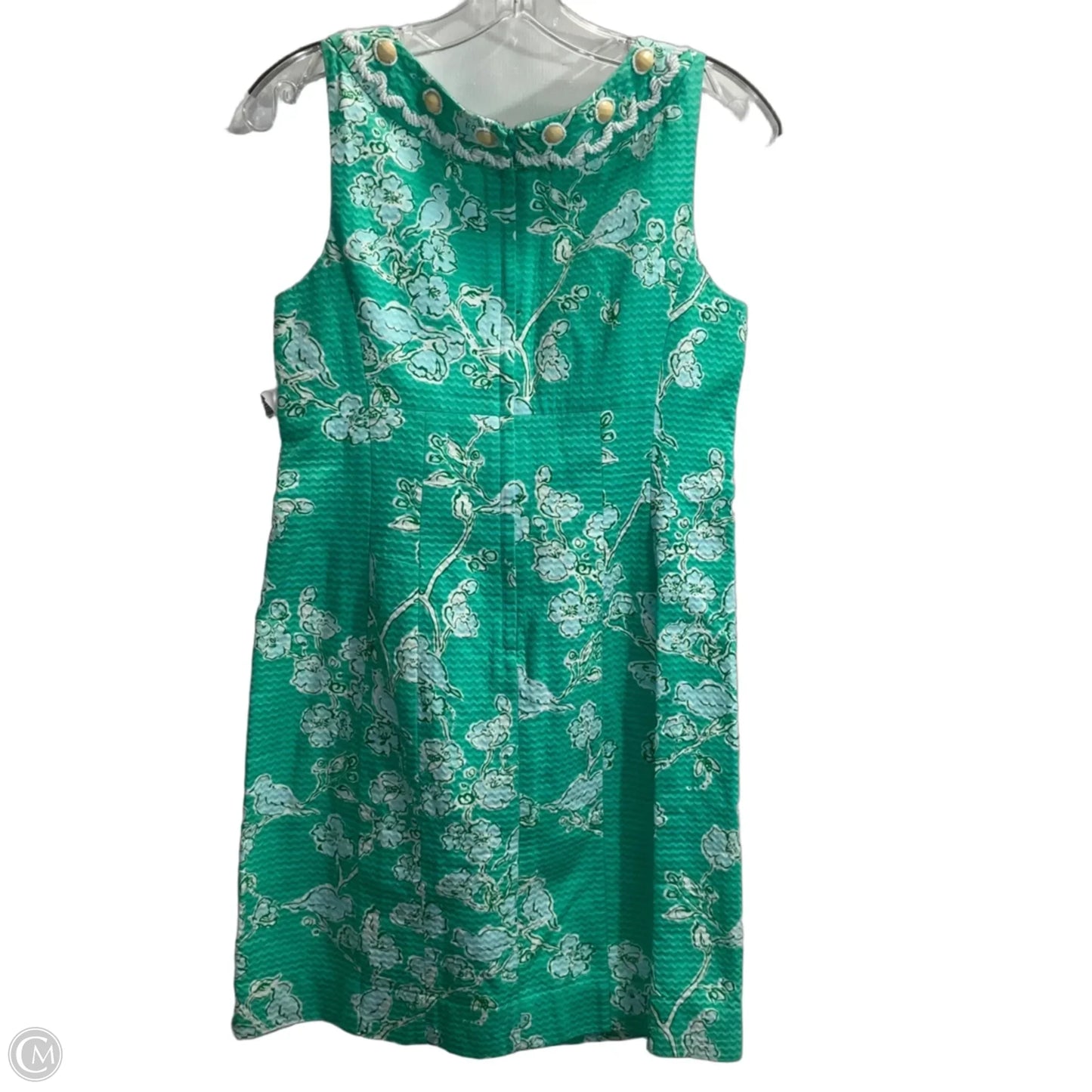 Dress Designer By Lilly Pulitzer In Teal, Size: 4