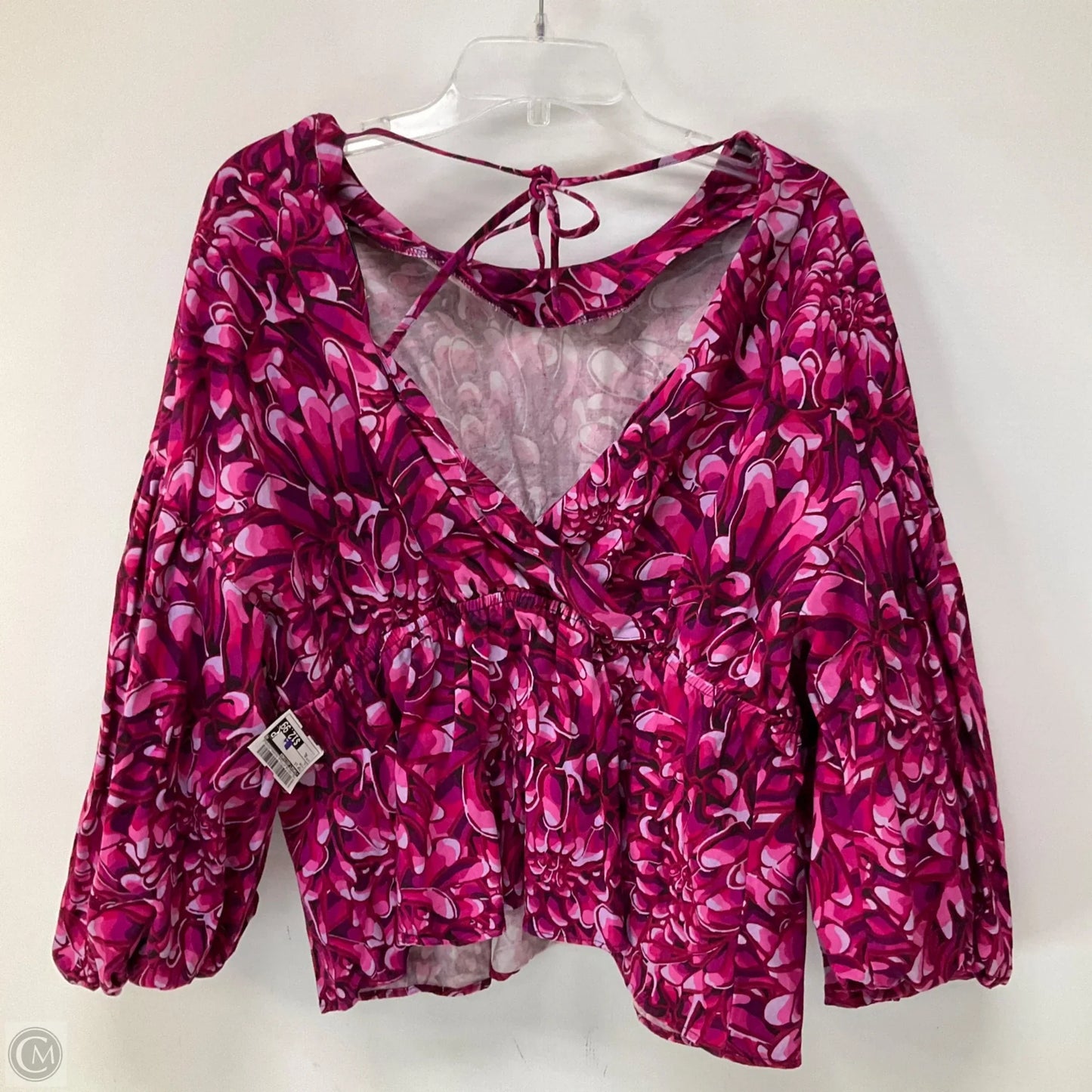 Top Long Sleeve By Target-designer In Pink, Size: Xl