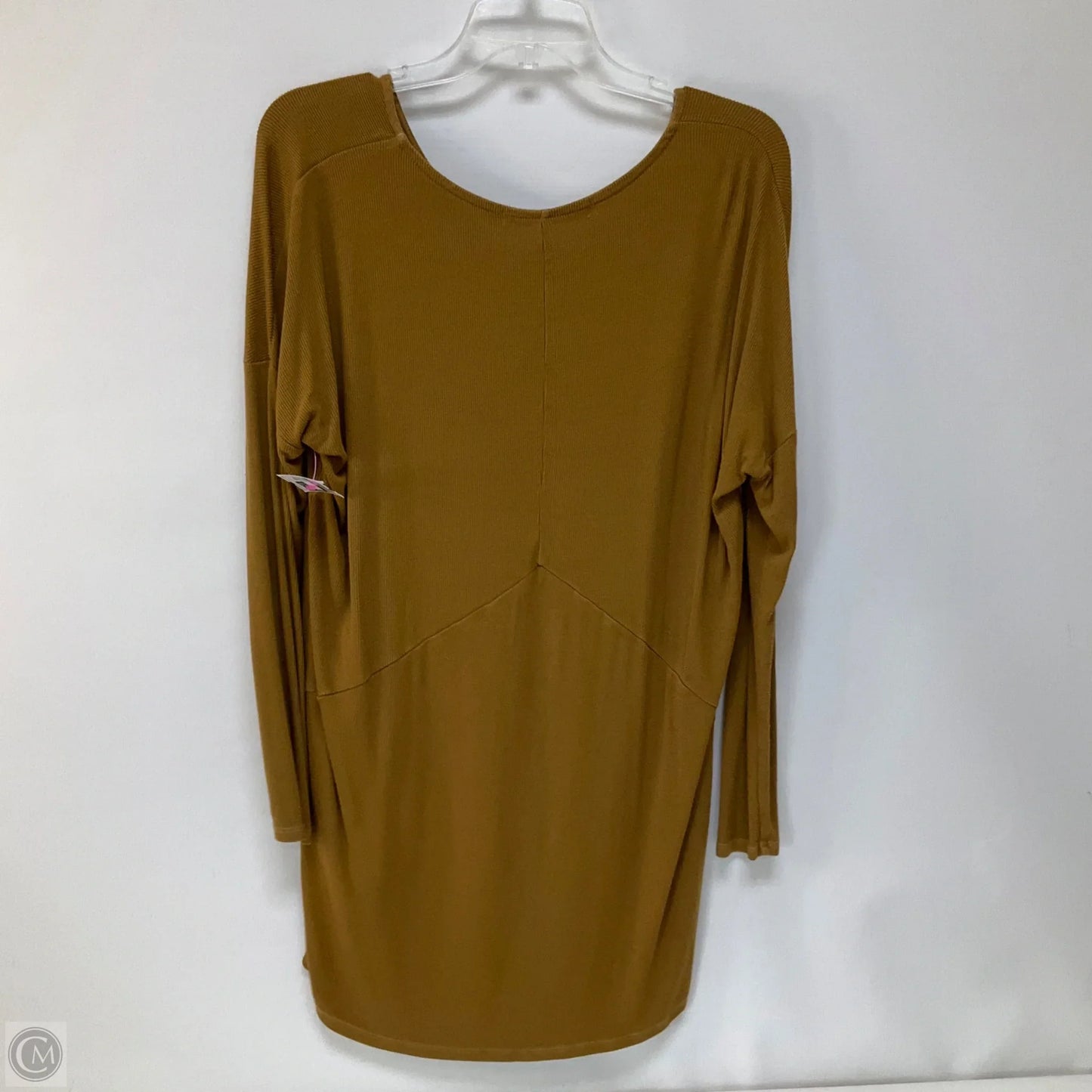 Top Long Sleeve By Michael Stars In Yellow, Size: Osfm