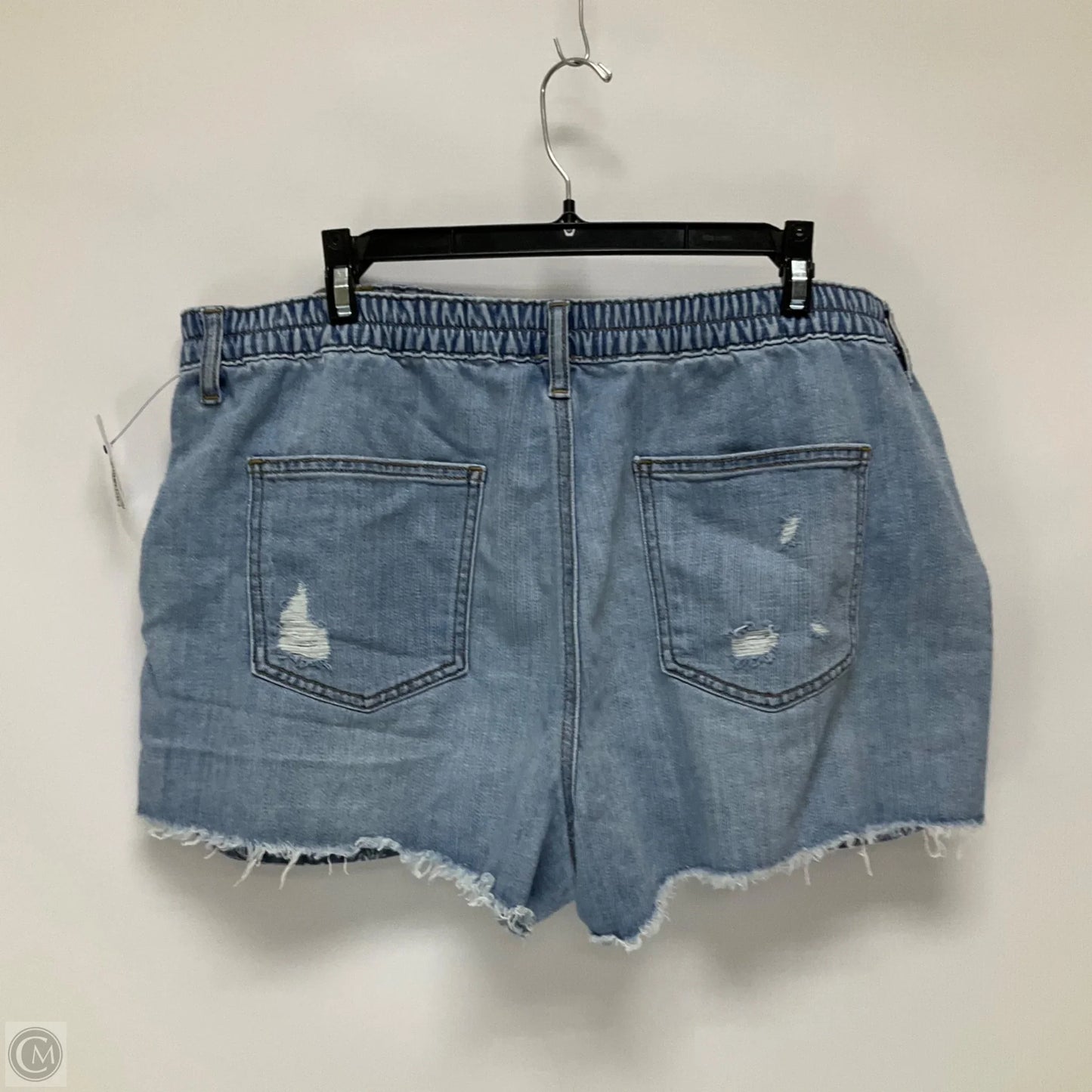 Shorts By Aerie In Blue Denim, Size: Xl