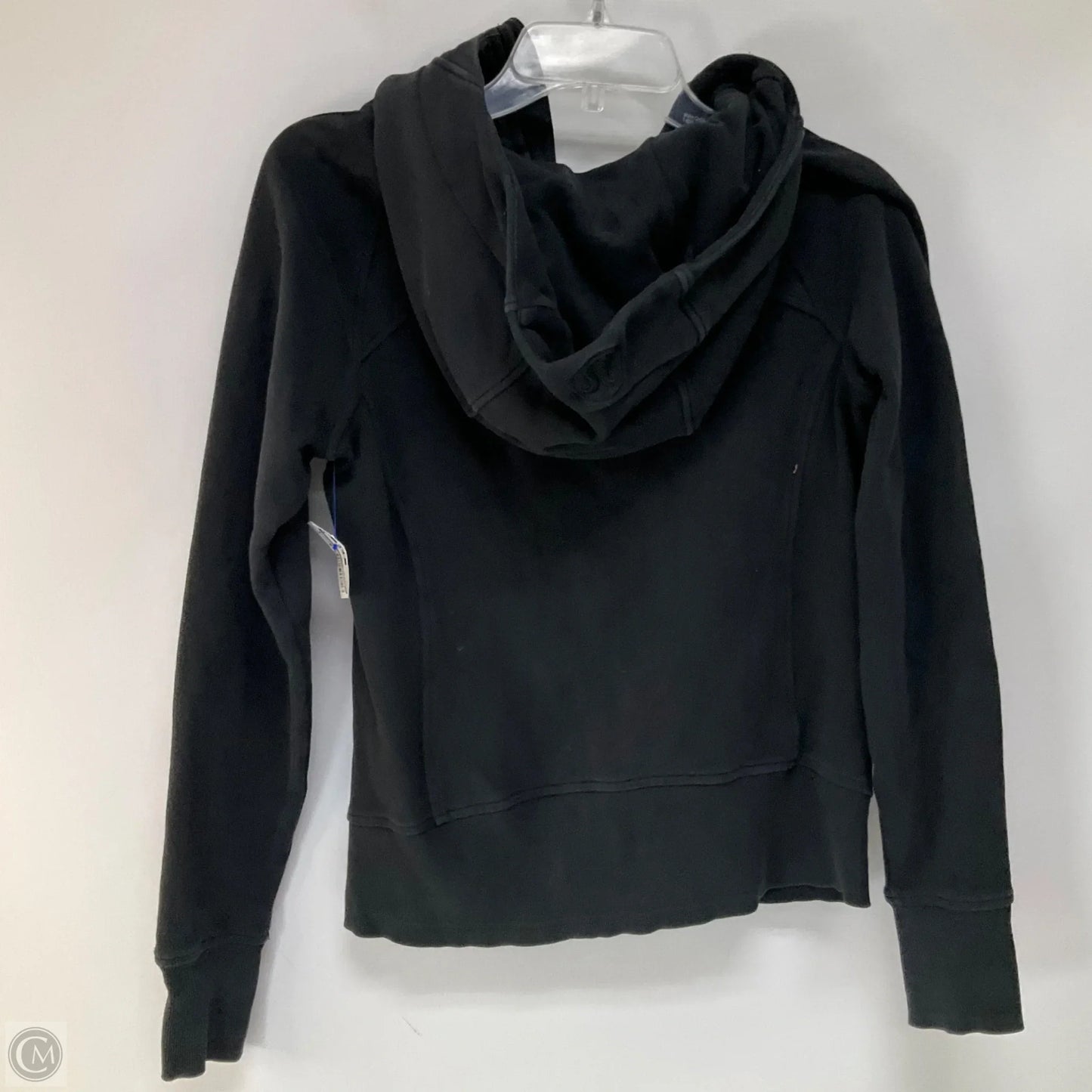 Athletic Jacket By Lululemon In Black, Size: 6