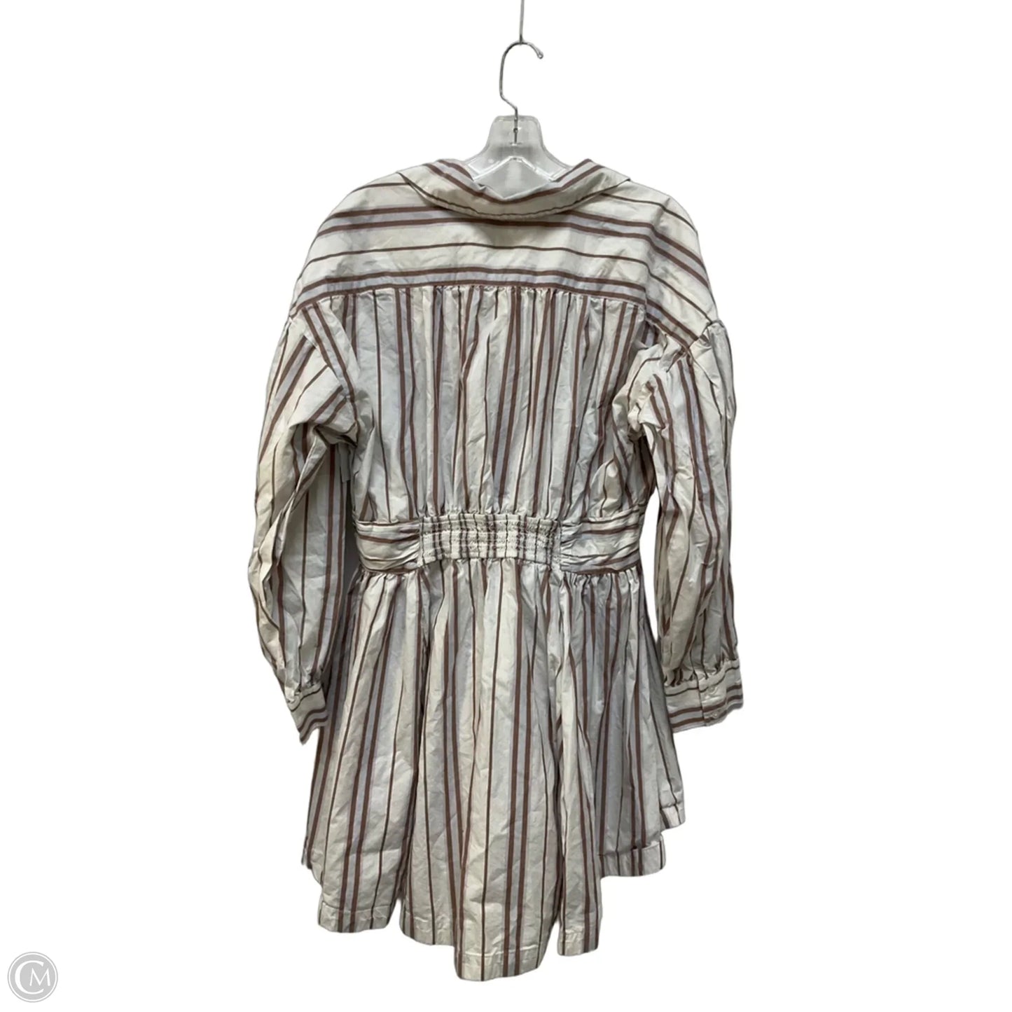Dress Casual Short By Anthropologie In Striped Pattern, Size: L