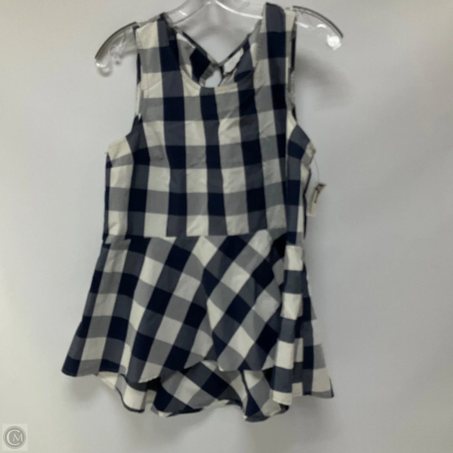 Top Sleeveless By Hd In Paris In Blue, Size: 10
