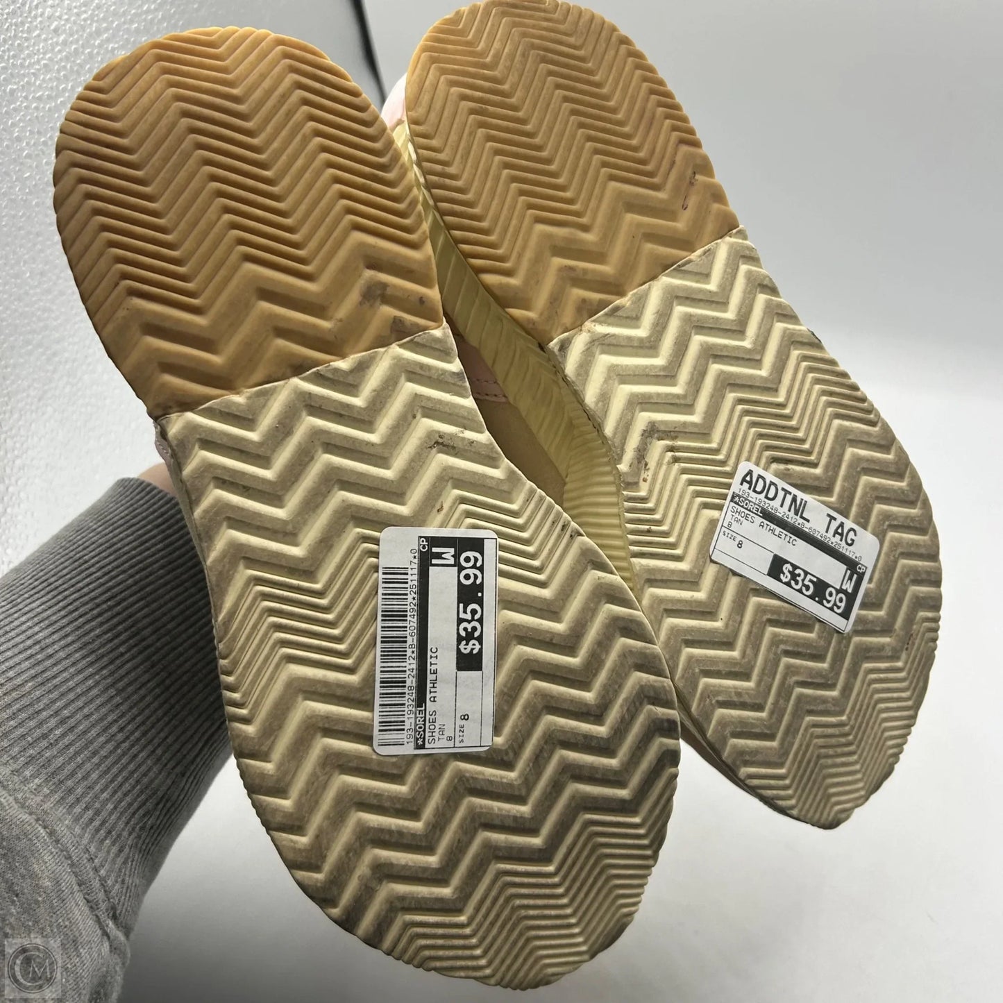 Shoes Athletic By Sorel In Tan, Size: 8